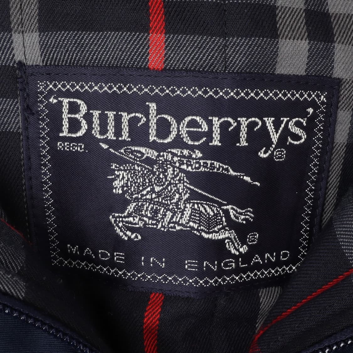 버버리 네이비 퀄팅 후디 트렌치 코트 상품이미지8