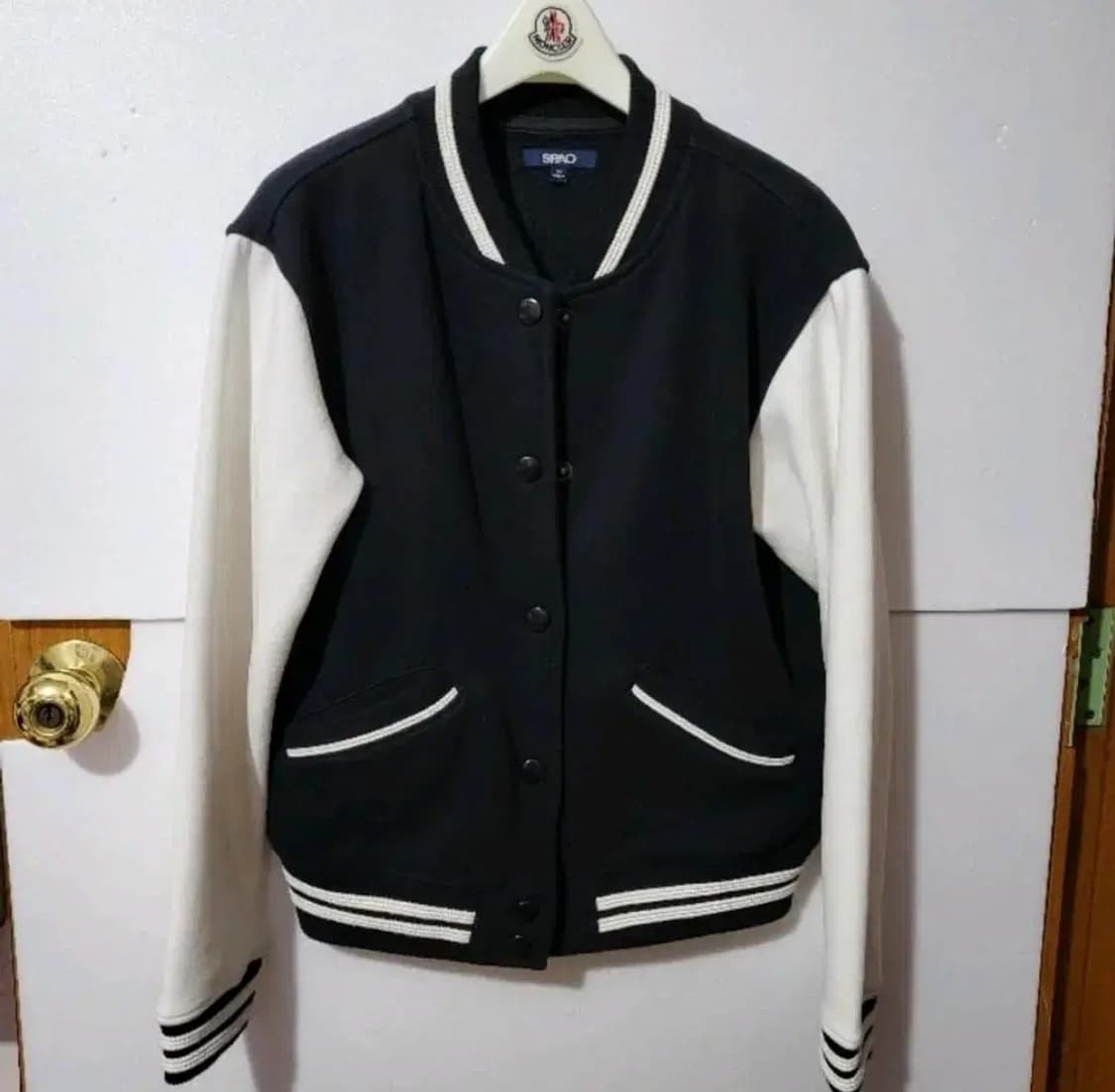 121 ) 스파오 코듀로이 기모 바시티자켓 m 소재 끝내줌 상품이미지1