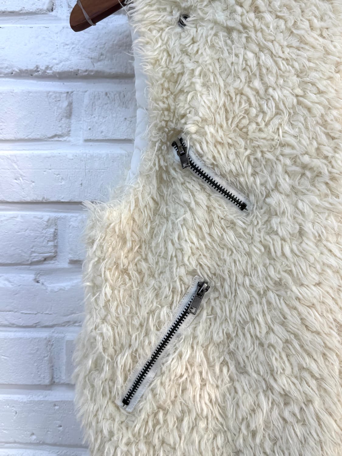 화이트 퍼 베스트 상품이미지4