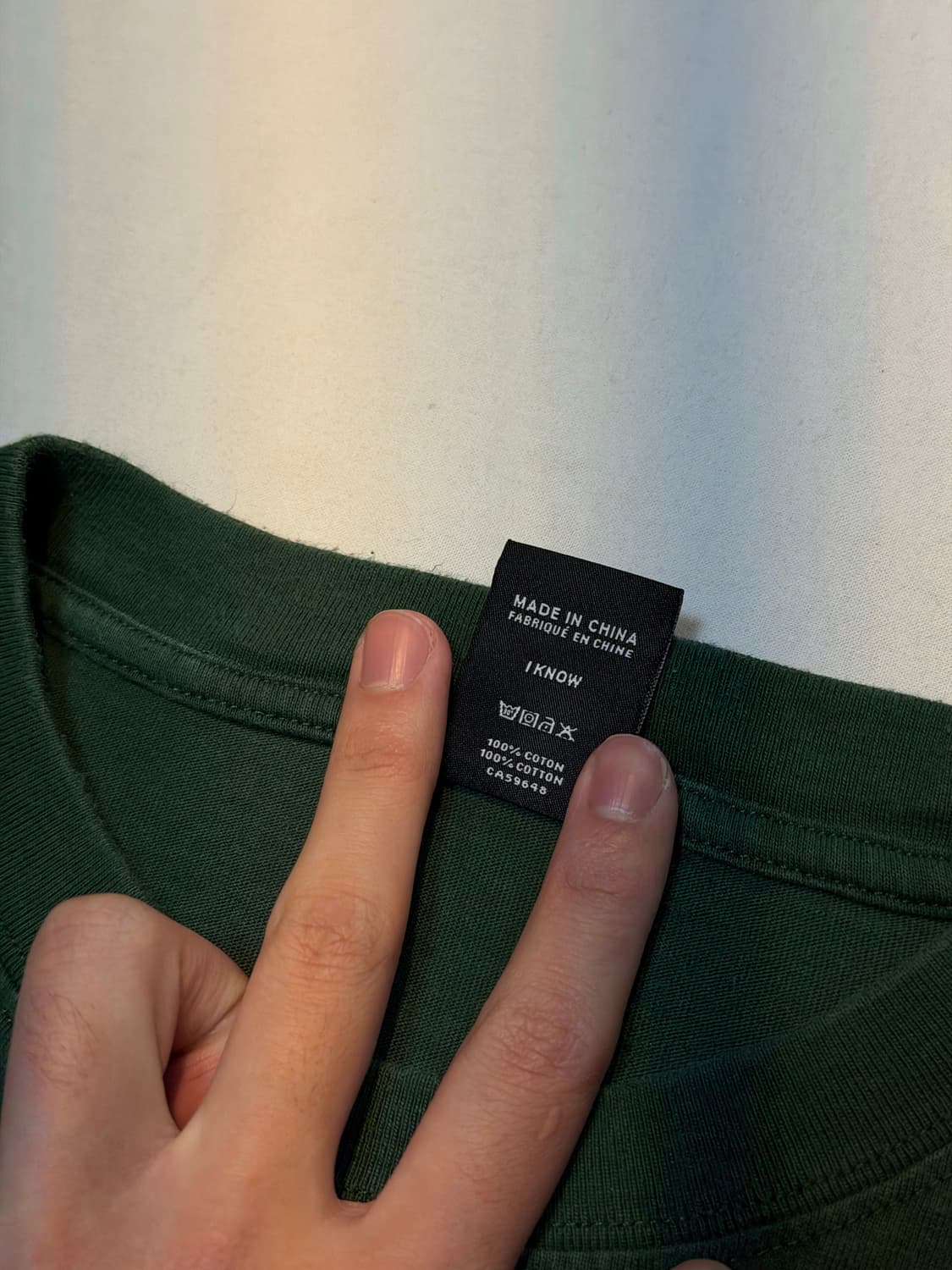 Dime 다임 스몰 자수로고 반팔 티셔츠 딥그린 상품이미지3