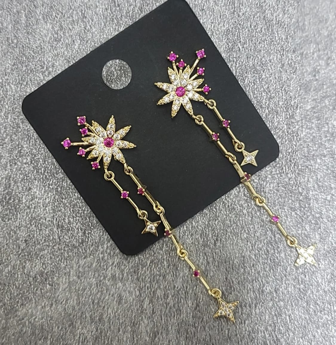 pave drop earrings 상품이미지1