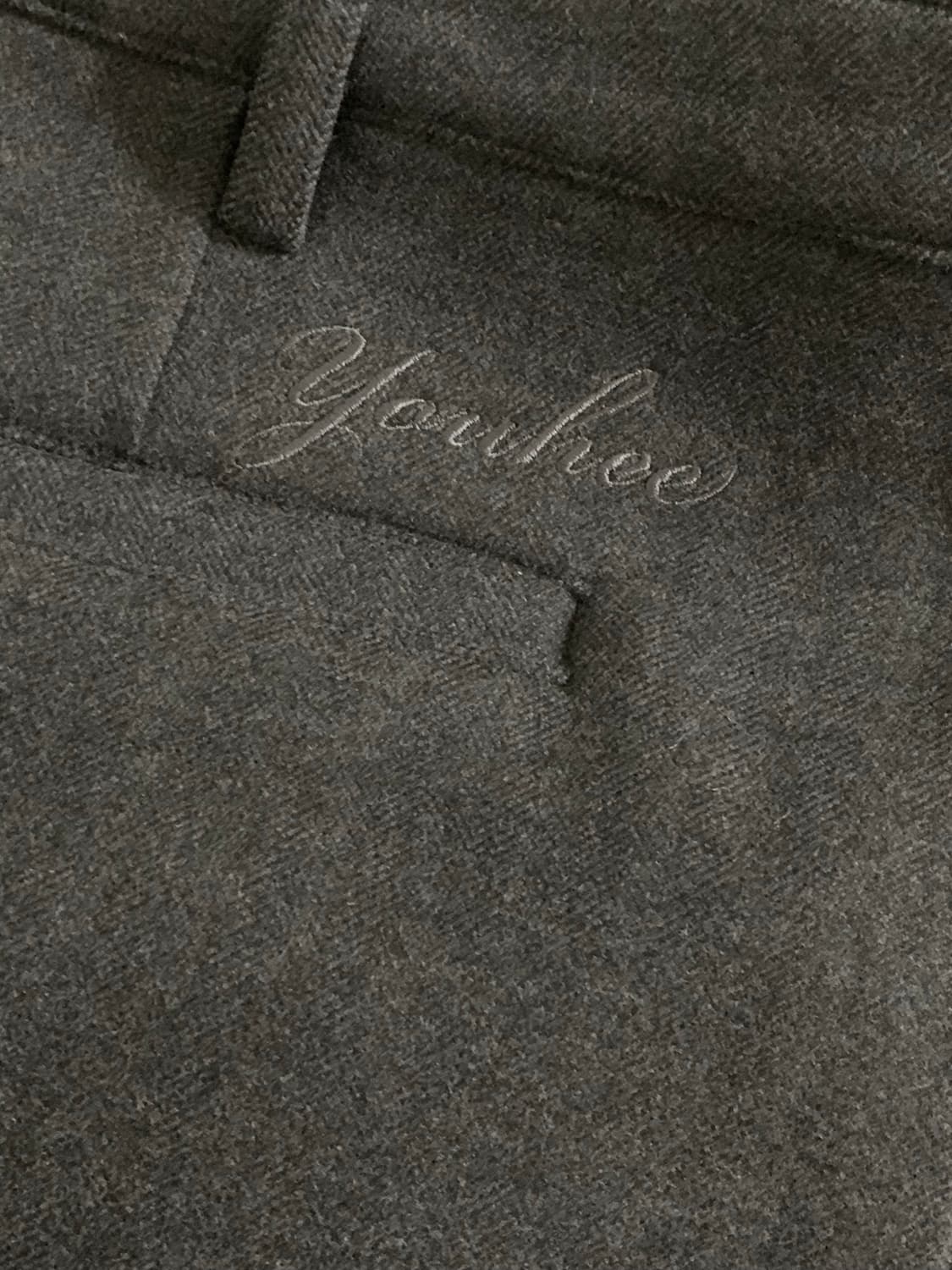 Youhee mini skirt charcoal 상품이미지2