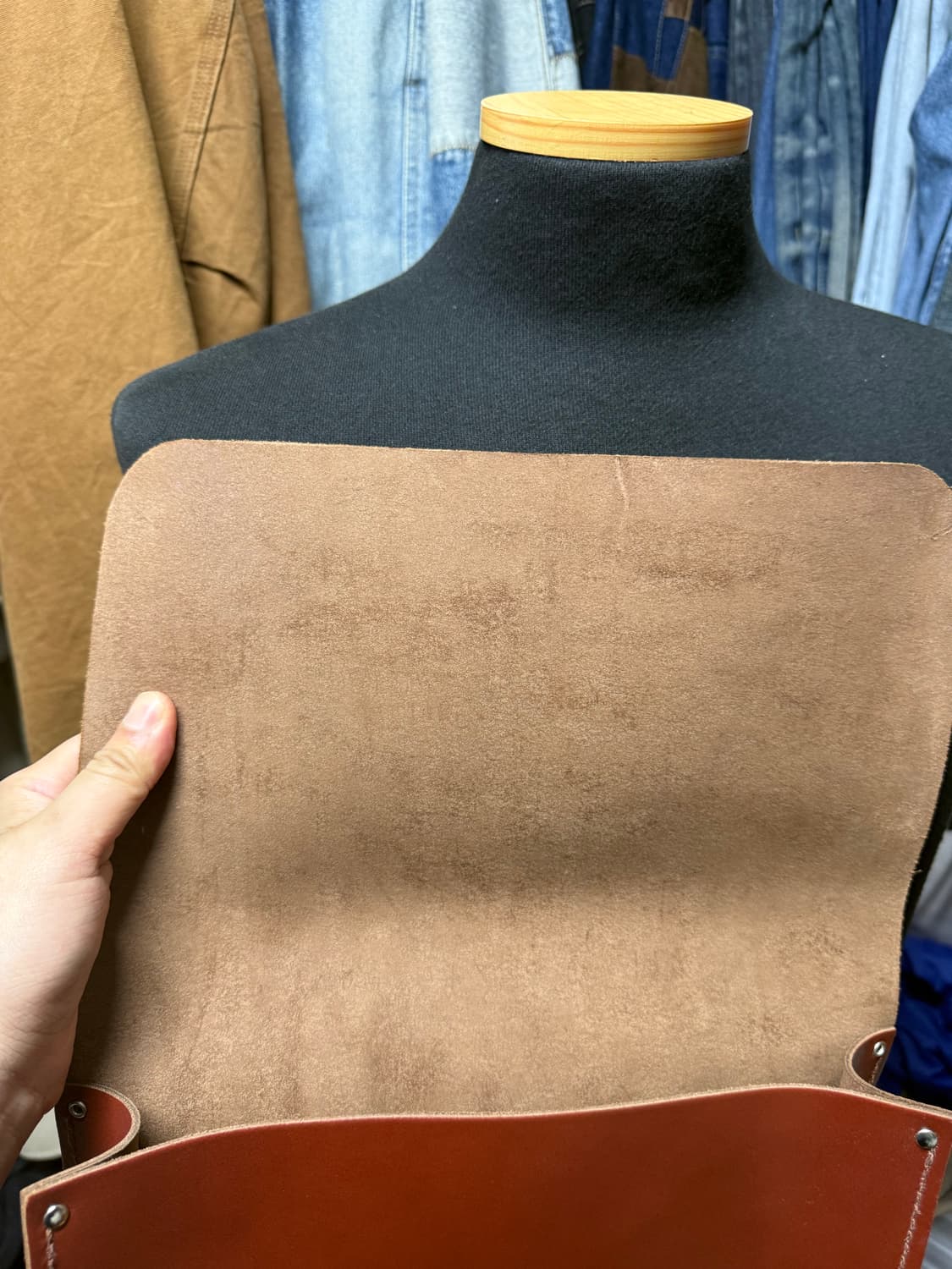 캠브리지 레더 사첼백 상품이미지3