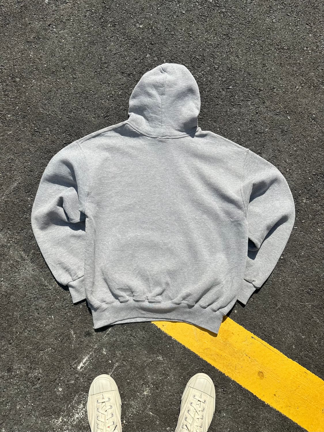 90’s Russell Athletic grey letters hood  상품이미지8