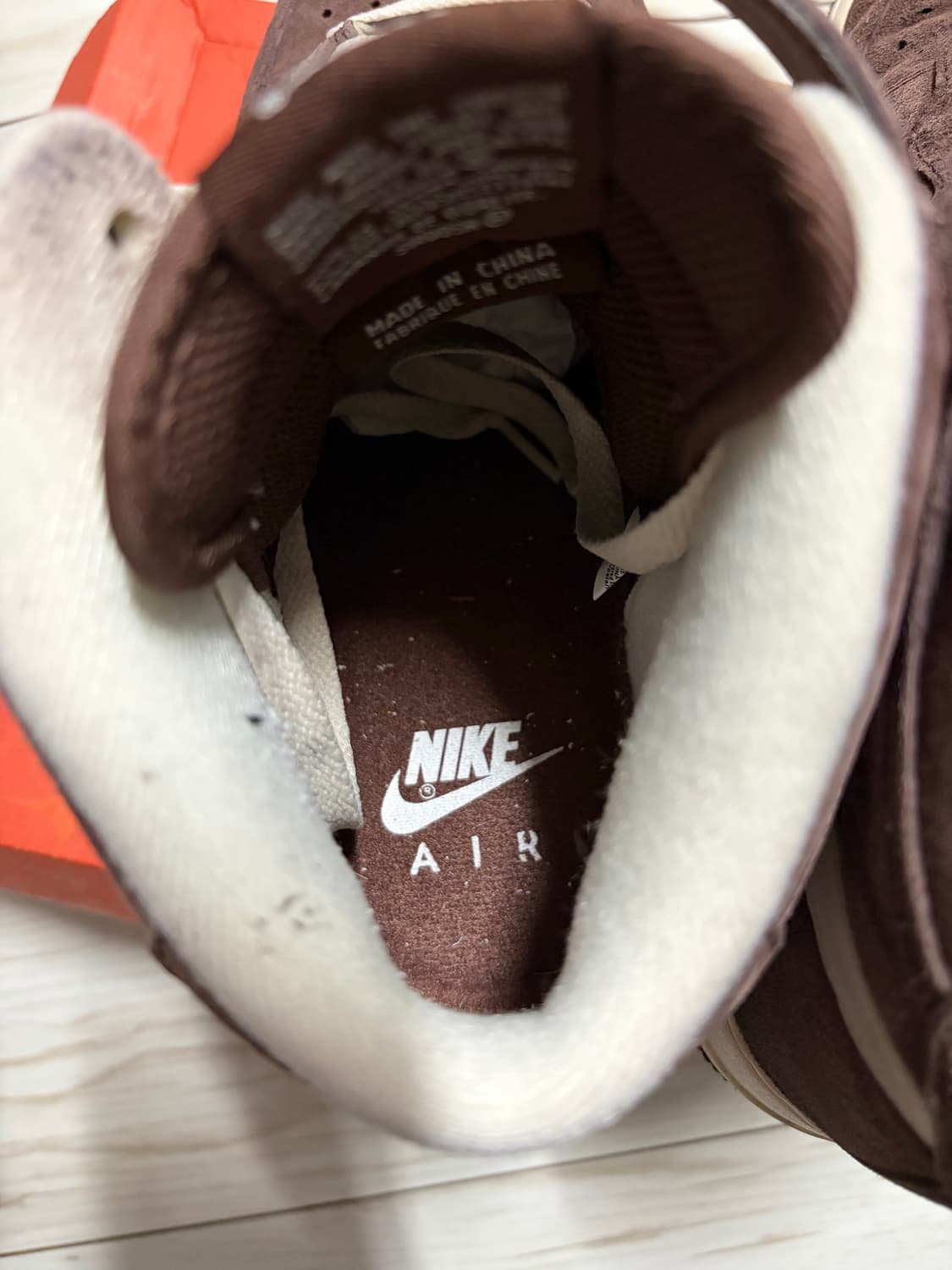 [280] 나이키 에어포스 1 미드 07 QS 초콜릿 상품이미지7