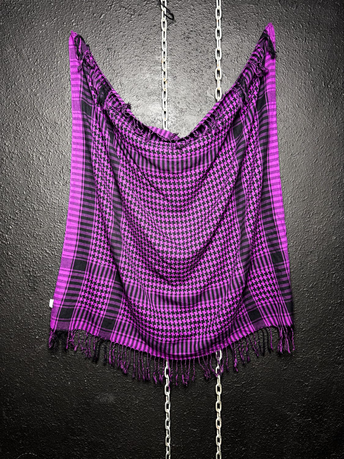 Purple Fringe Scarf  상품이미지5