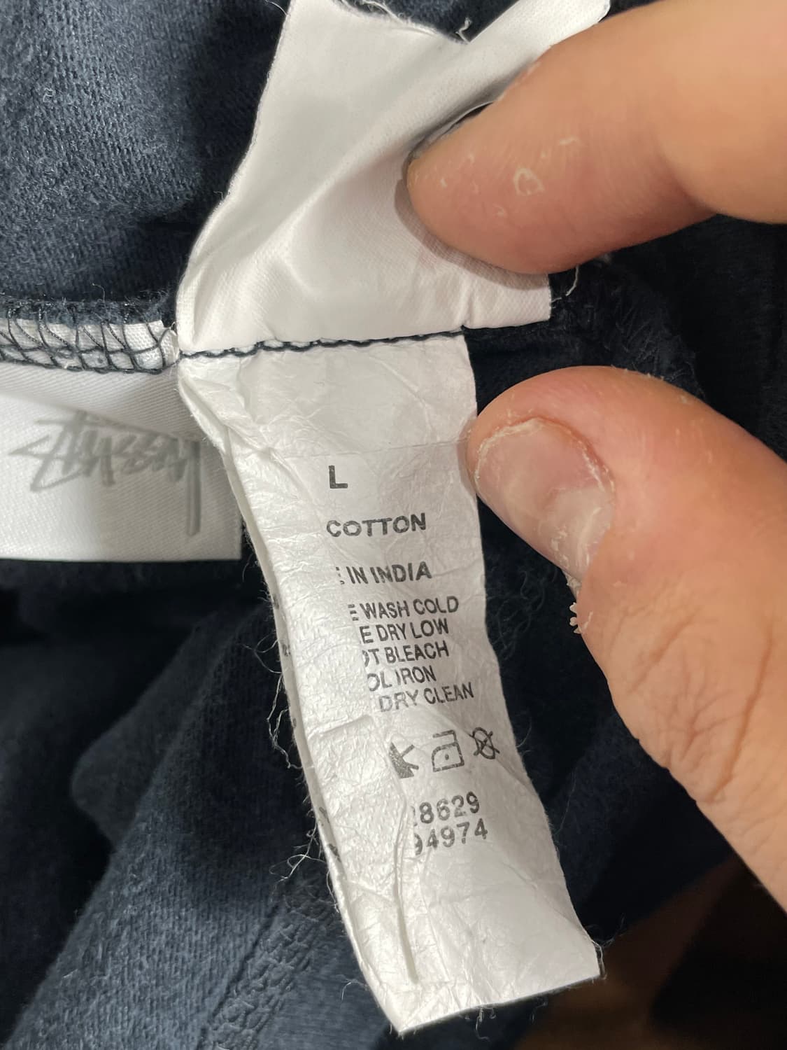 스투시 포켓 반팔 티셔츠 블랙 상품이미지6