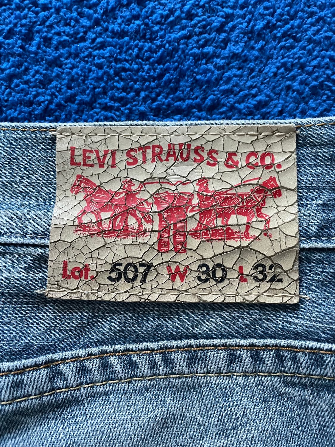 리바이스의 부츠컷 카고 데님 상품이미지8