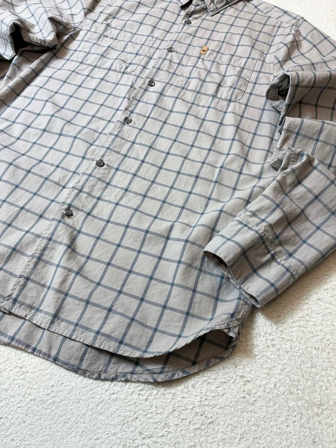 피엘라벤 18ss 리오셀 코튼 하이 코스트 체크 셔츠 PN6805 상품이미지4