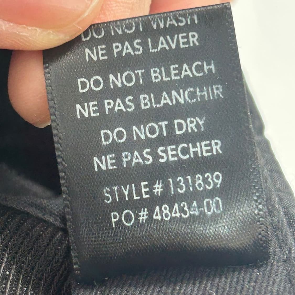 스투시 나일론 6판넬캡 블랙 상품이미지6