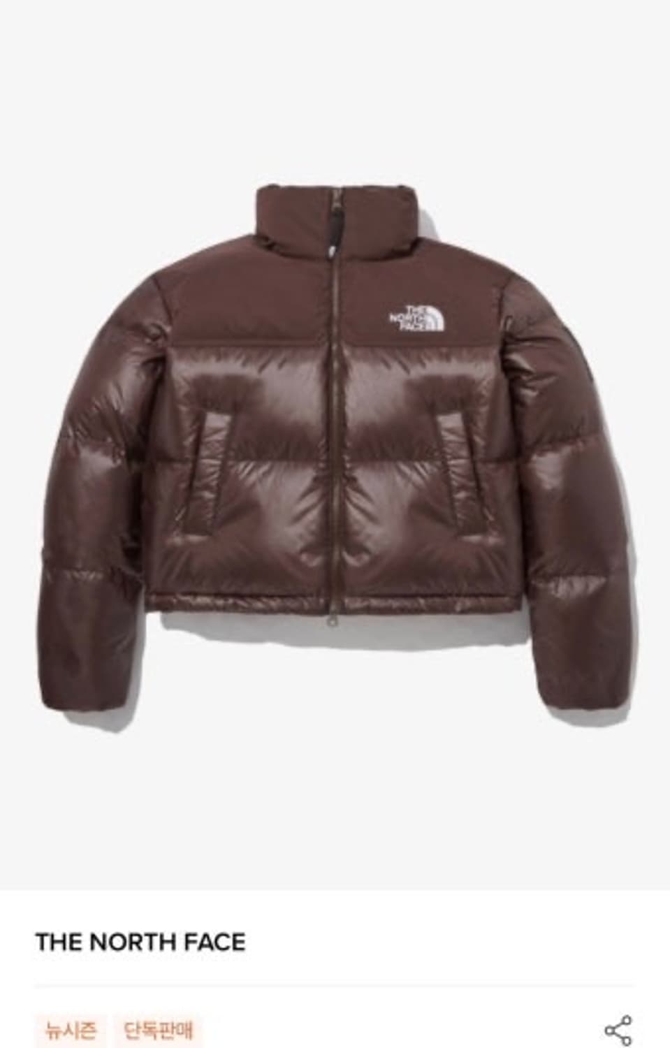노스페이스 화이트라벨 코코아브라운 상품이미지5