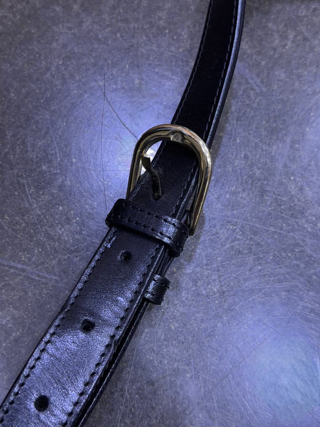 A.P.C 아페쎄 하프문 레더 크로스백 가방 상품이미지5