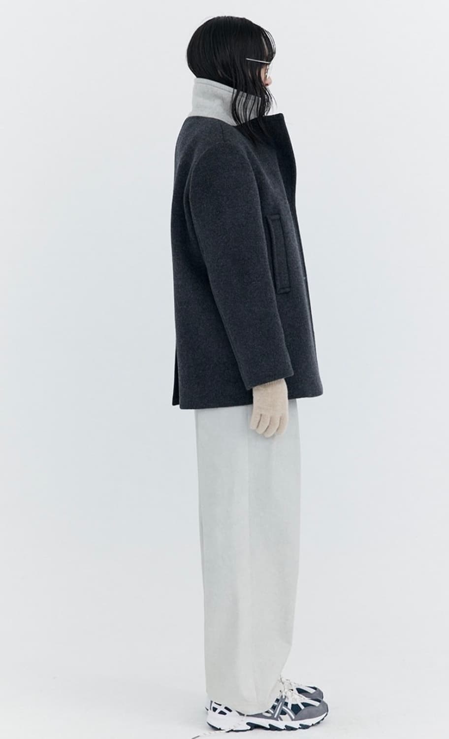 분더캄머 울 하프코트 상품이미지4