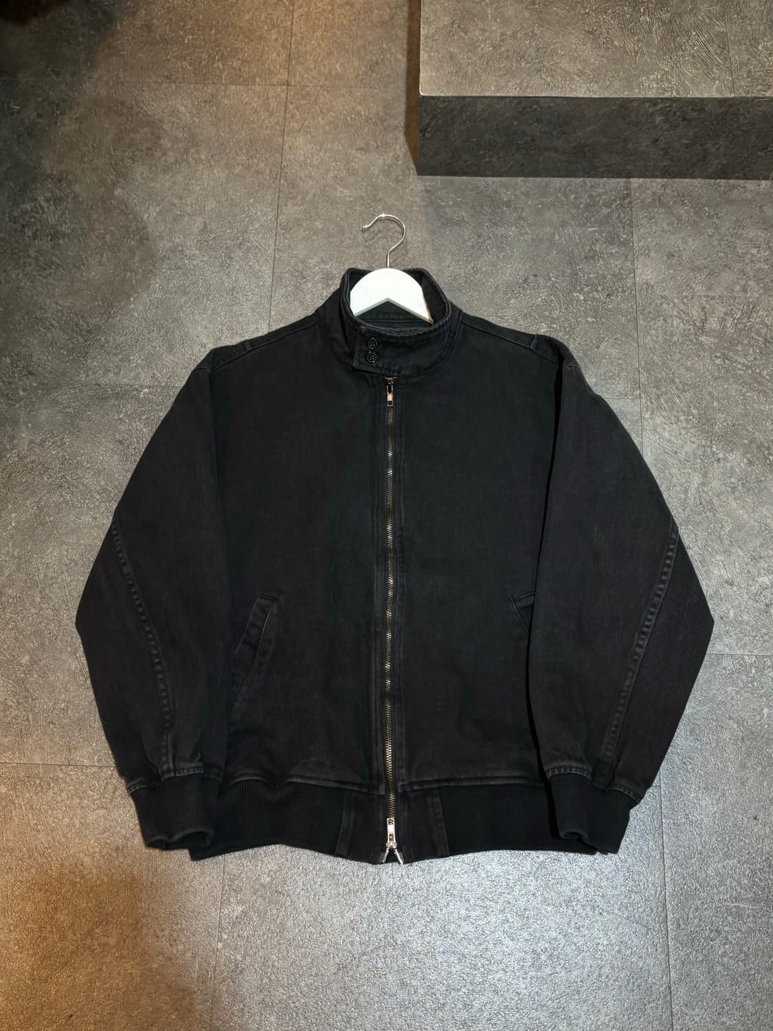 파르티멘토 흑청 데님 블루종 자켓 M 상품이미지2