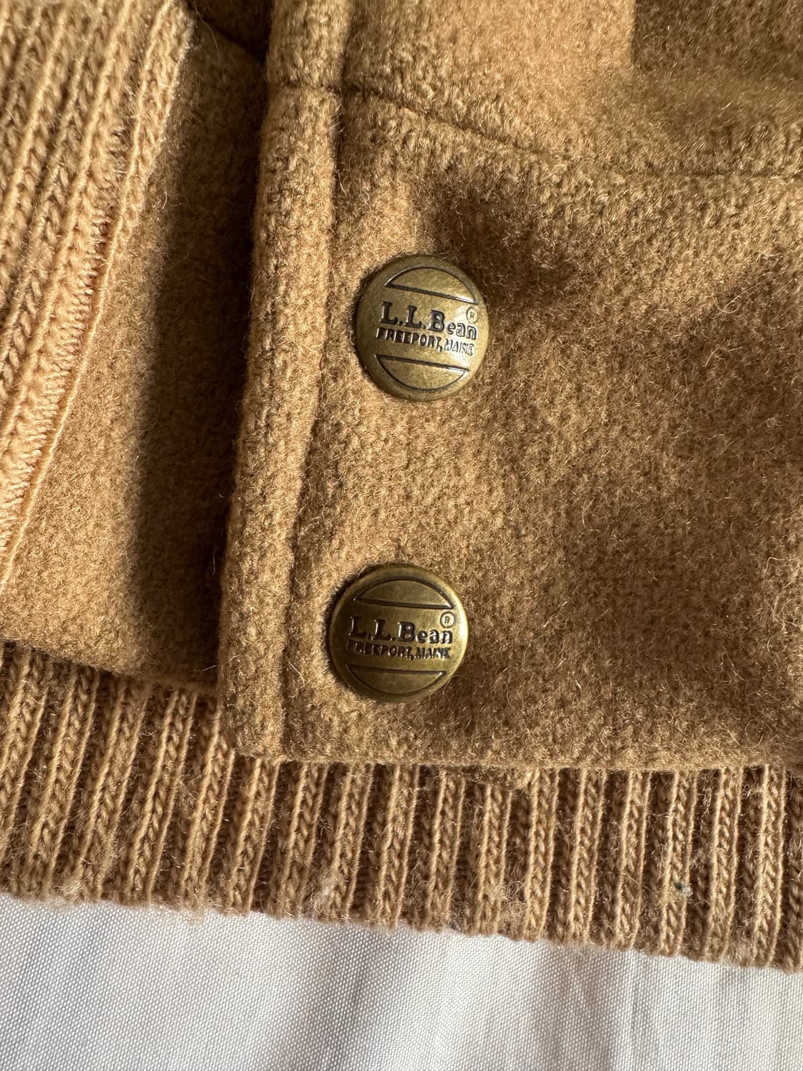 [XL] 엘엘빈 ll bean 바시티 자켓 USA MADE 상품이미지7