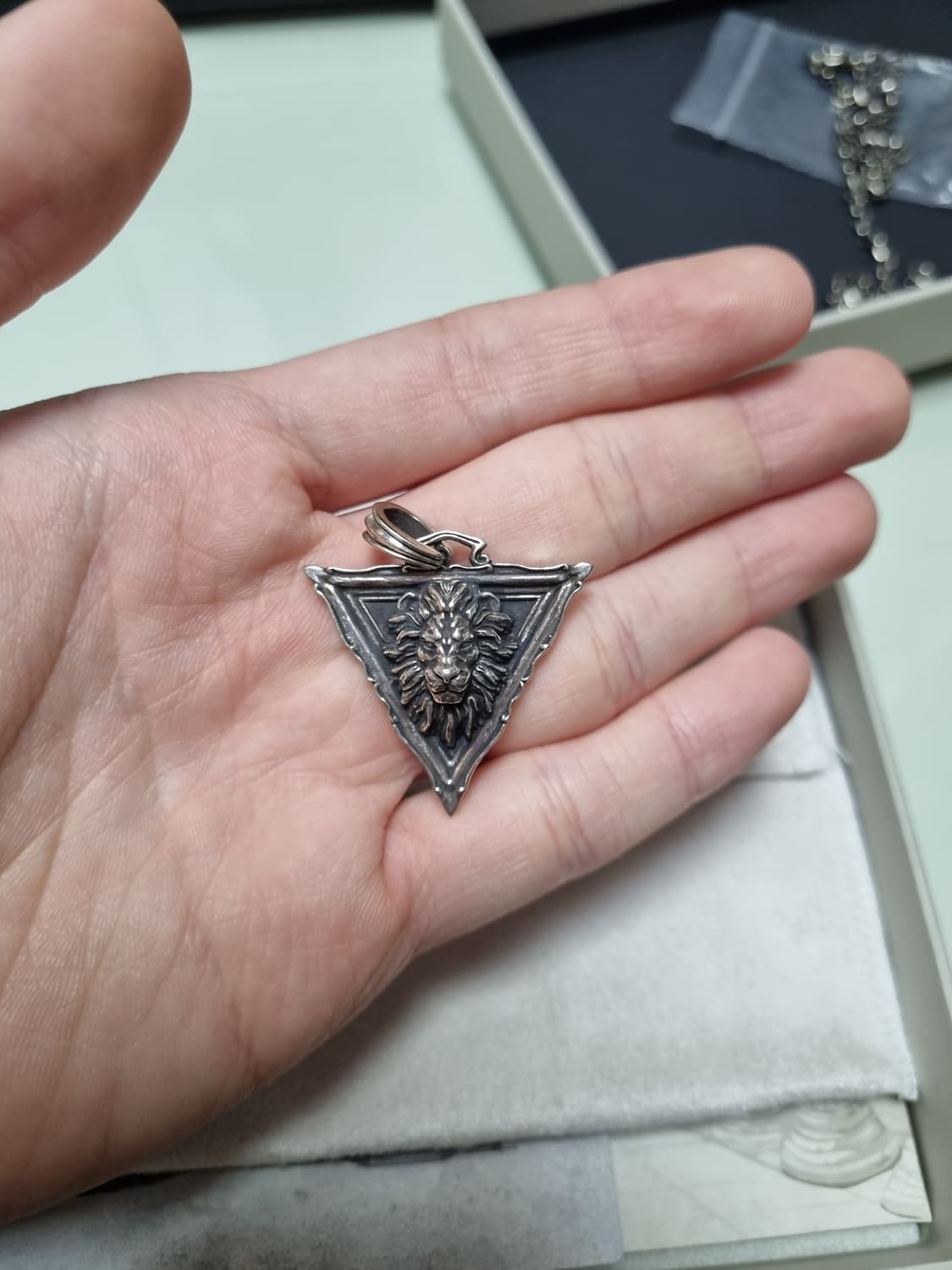 웰스오너 사자 펜던트 목걸이 상품이미지3