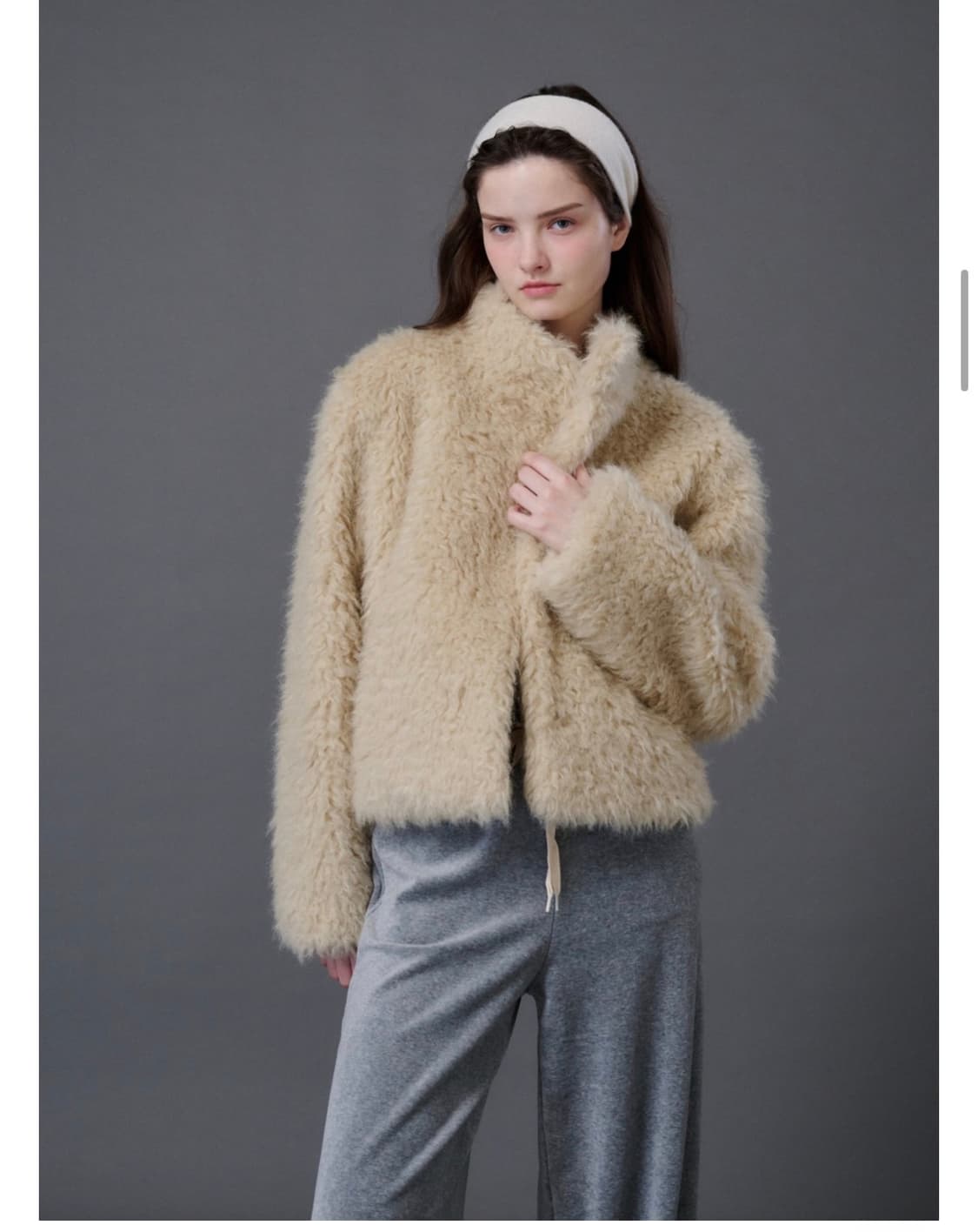 포레스트 레오 울 퍼 자켓 상품이미지2