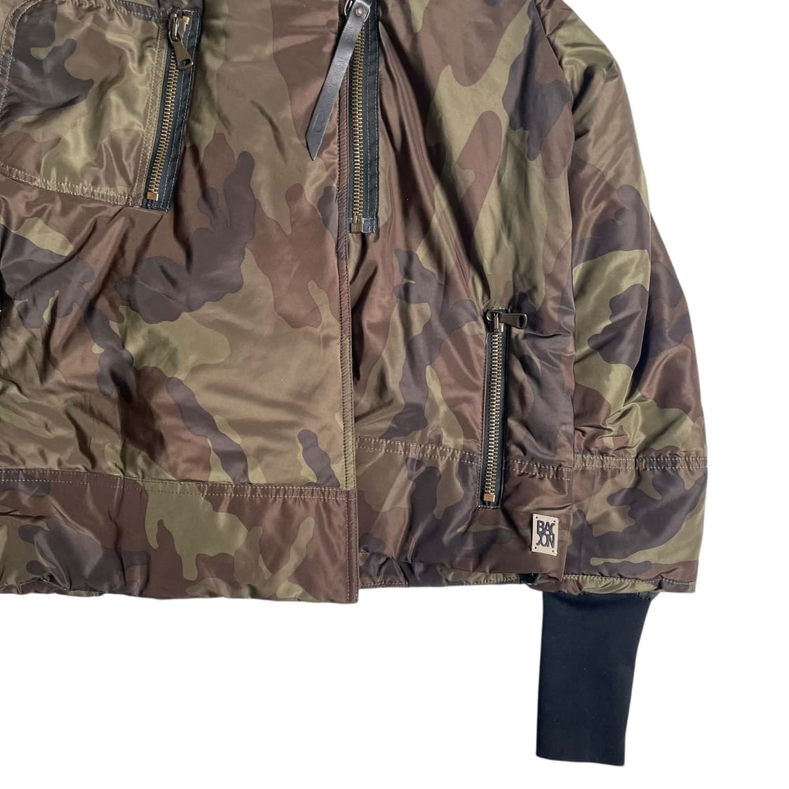 Bacon 밀리터리 나일론 패디드 자켓 (italy)   상품이미지4