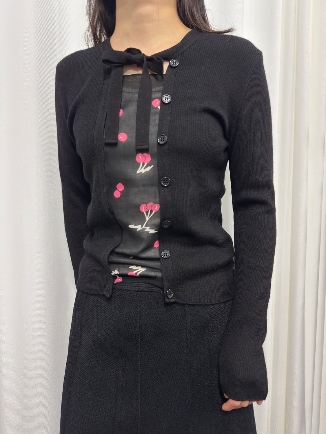 sonia rykiel cherry point design knit 상품이미지2