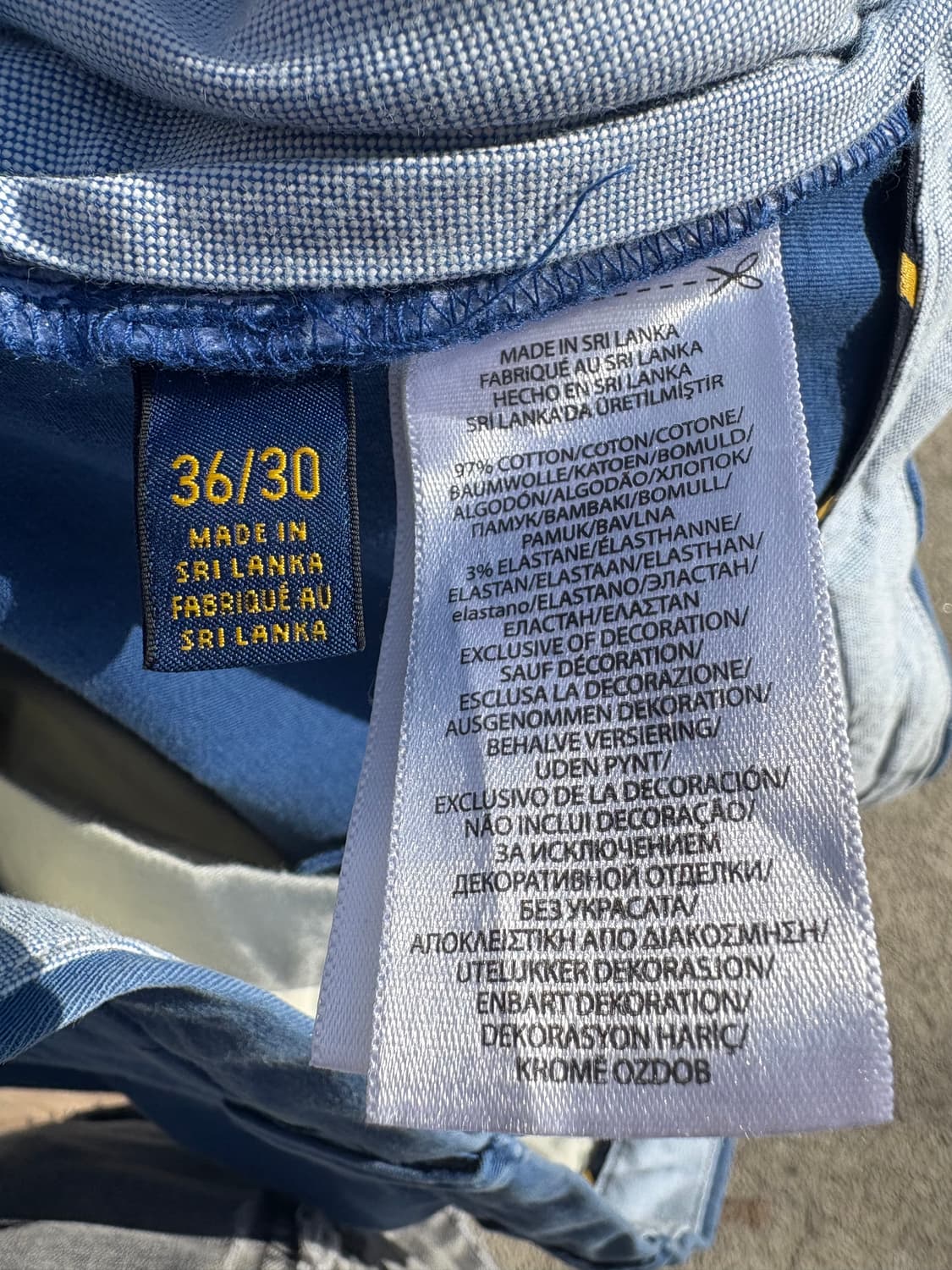 폴로 랄프로렌 치노팬츠 데드스탁 B92 상품이미지5