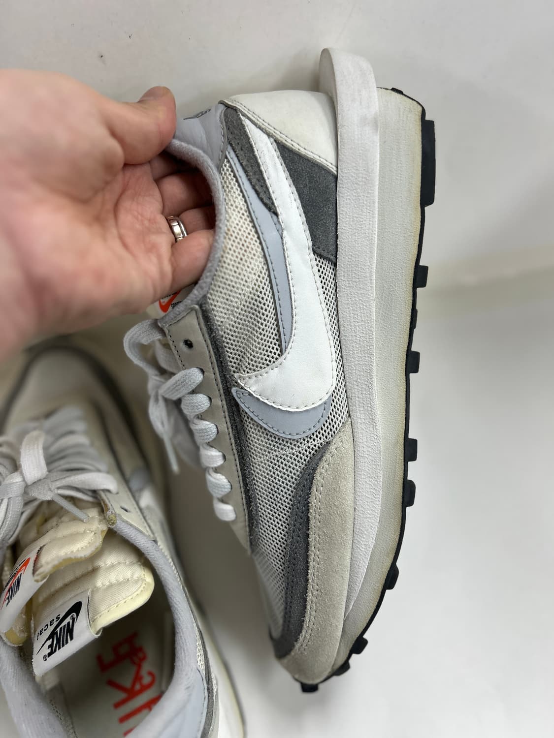 SACAI X NIKE LD WAFFLE 울프그레이 265 상품이미지8