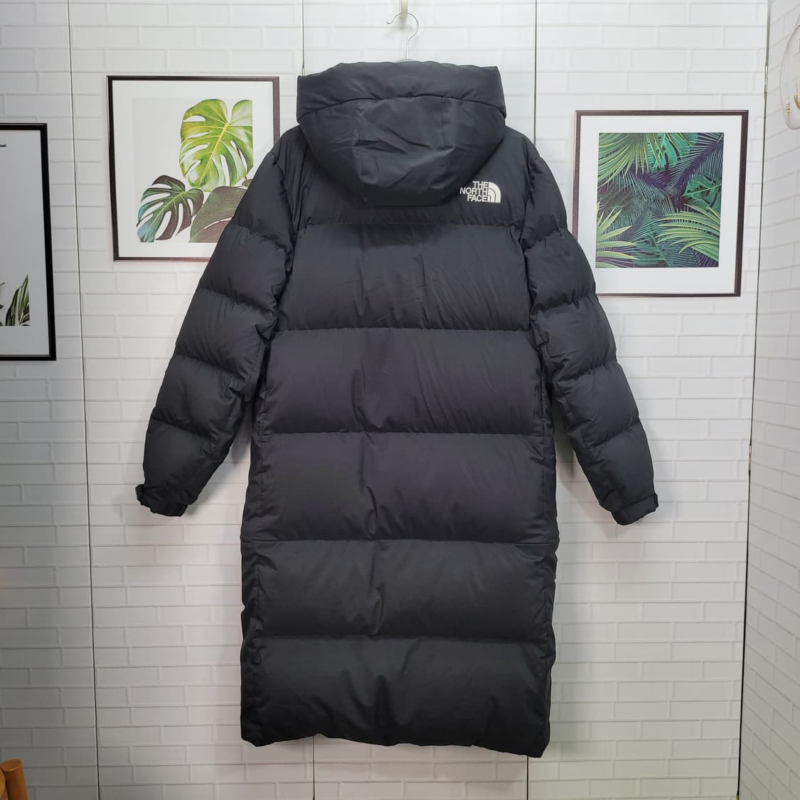노스페이스 테크 슈퍼 에어 다운 후드 롱패딩 숏패딩 코트 자켓 95사이즈 상품이미지6