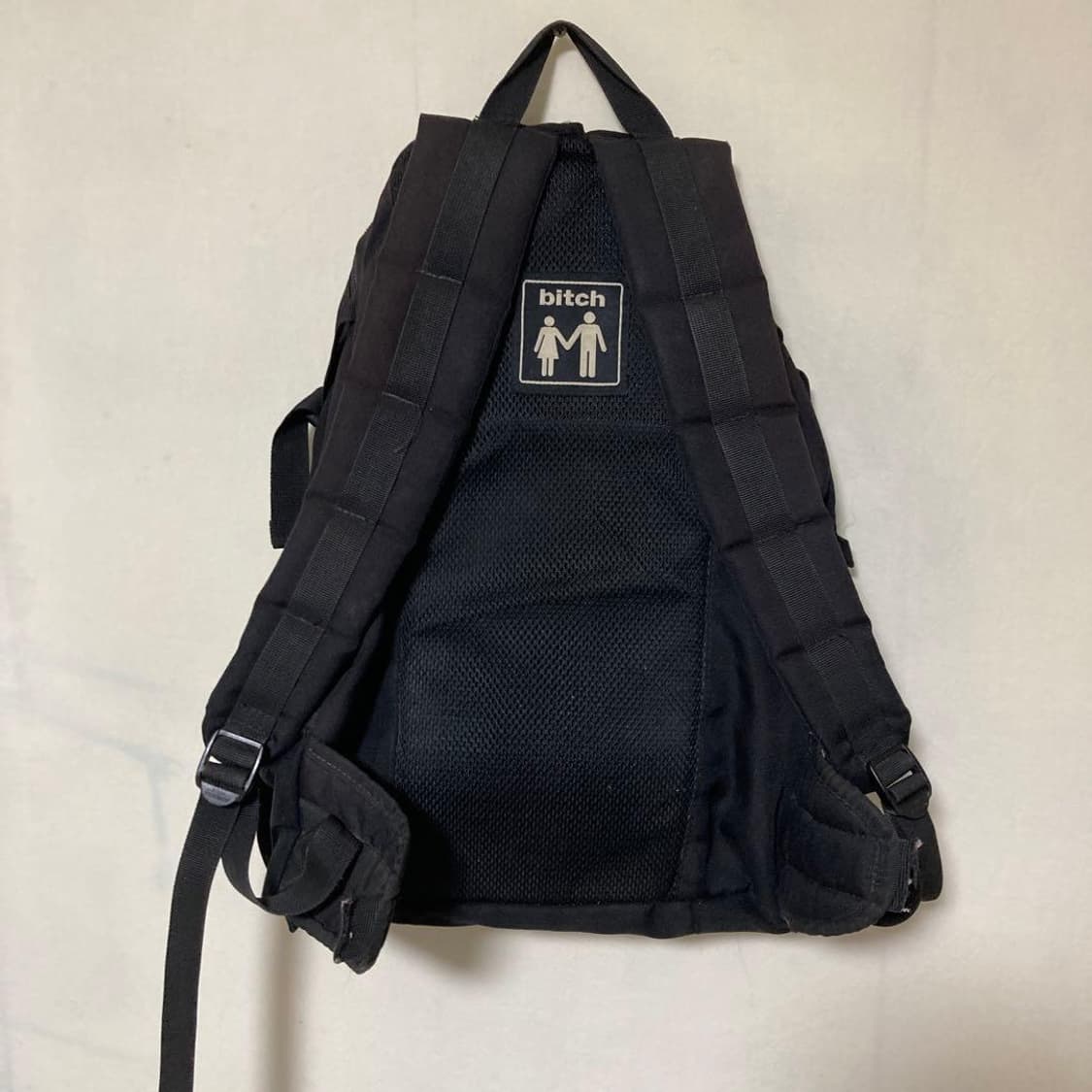 90s 비치 스케이트보드 빈티지 로고 테크니컬 백팩 상품이미지2
