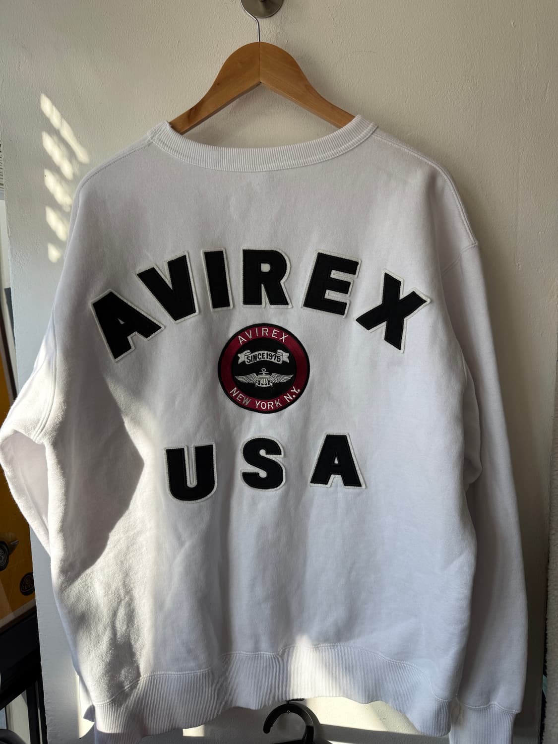 AVIREX USA Logo Sweatshirt (XL) 상품이미지2