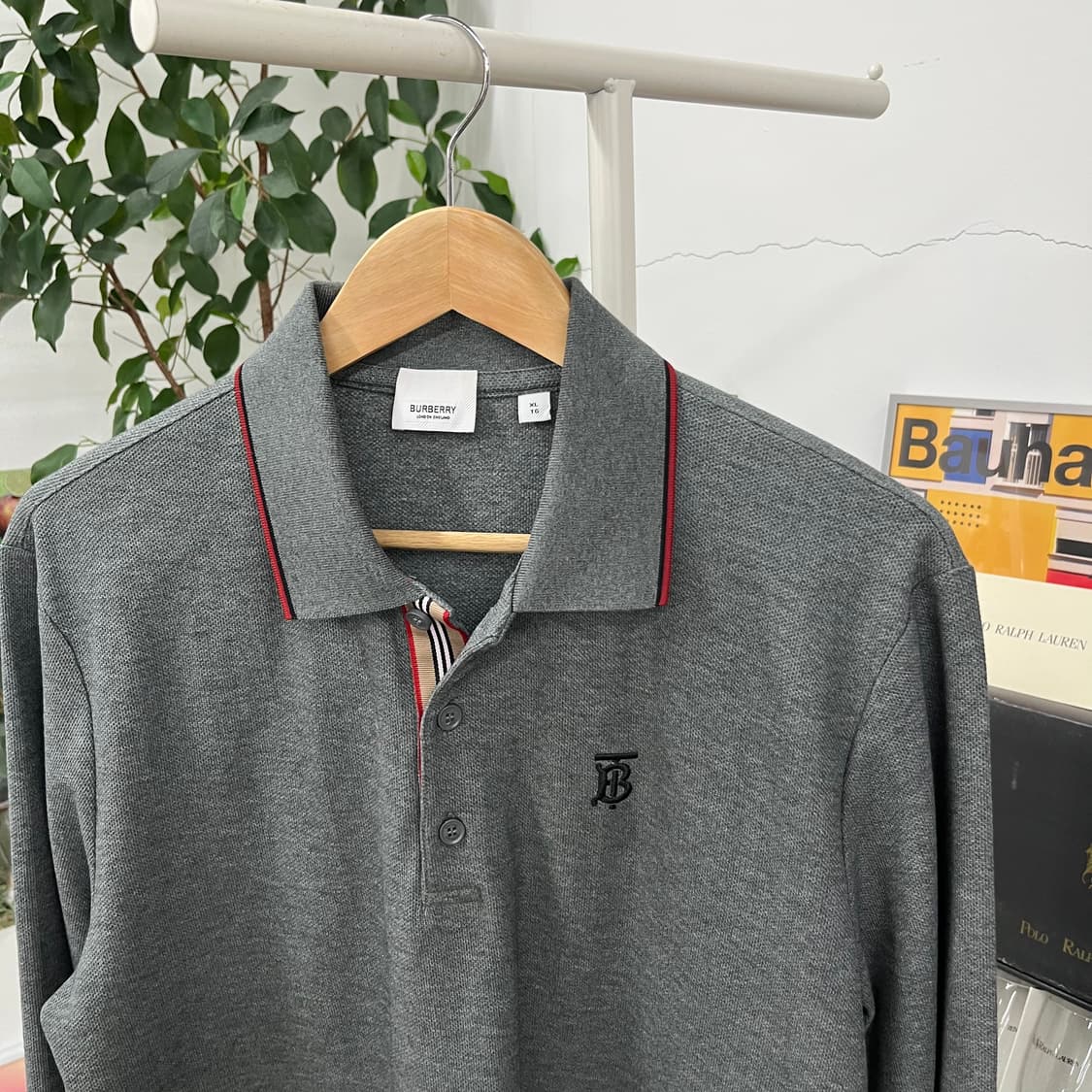 버버리 피케 롱슬리브 XL 상품이미지2