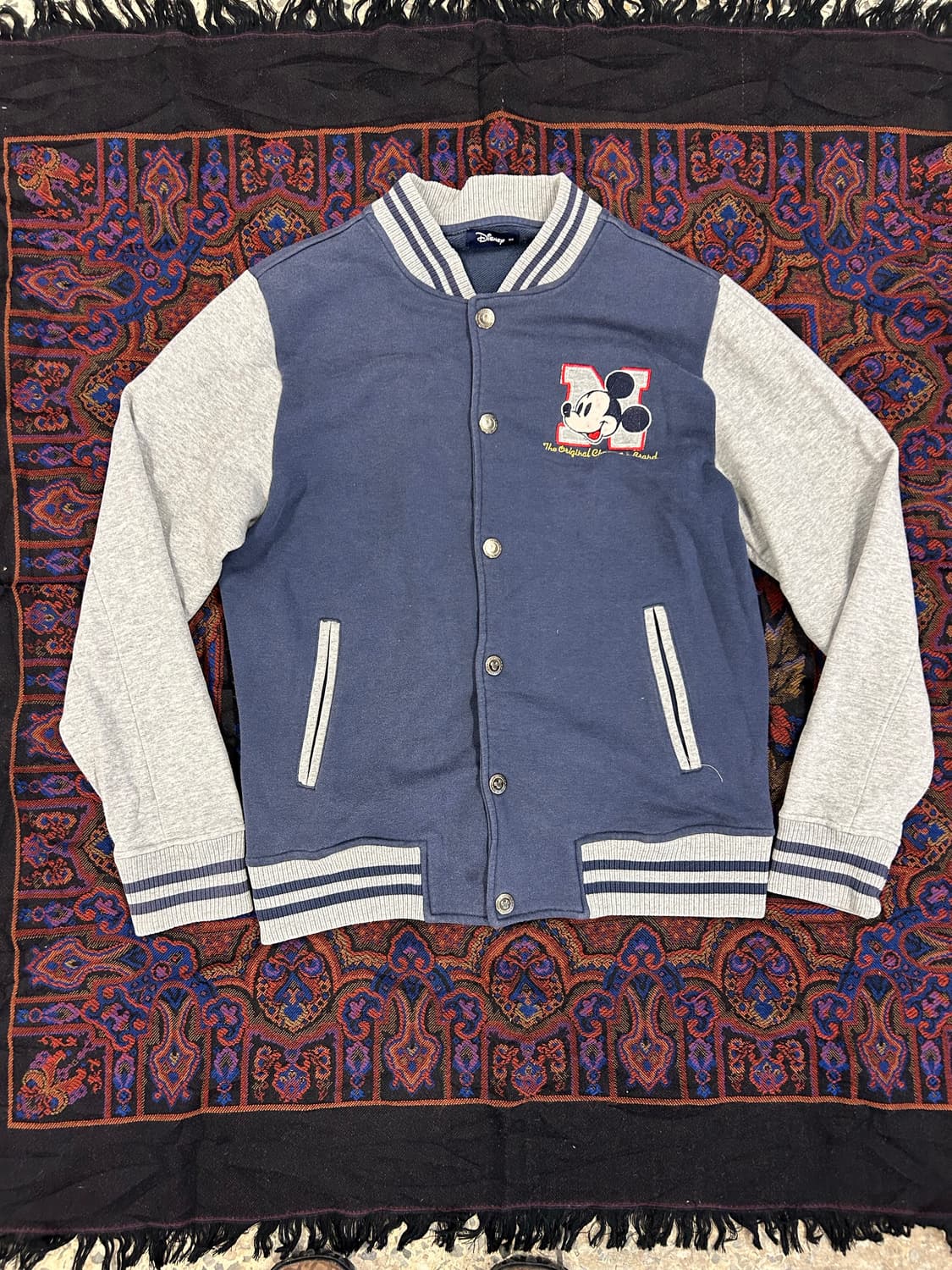 디즈니 오리지널 미키 바시티 스웨트 자켓 상품이미지1