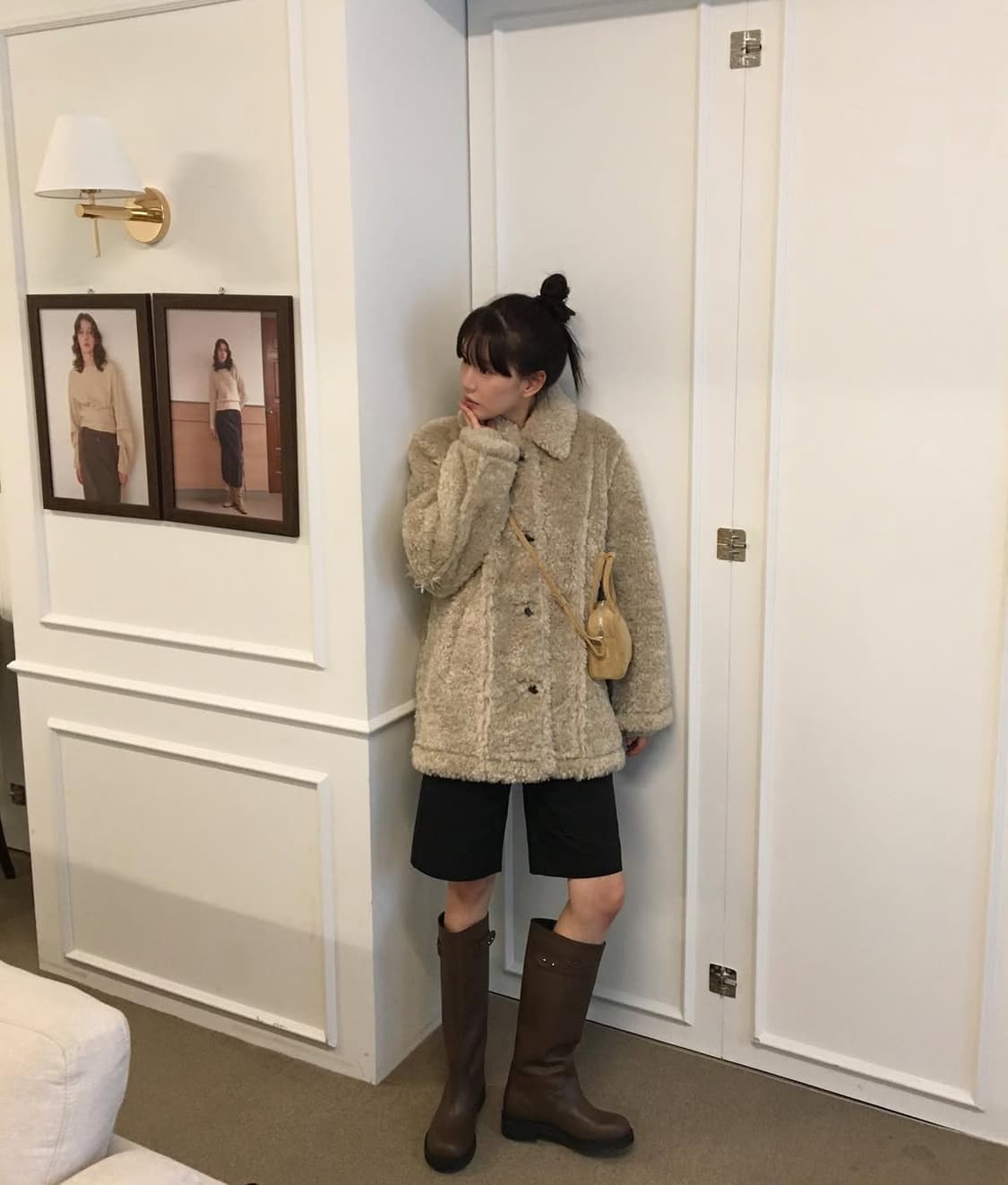 (당배)Ouro shearing coat 아우로 시어링코트 상품이미지5