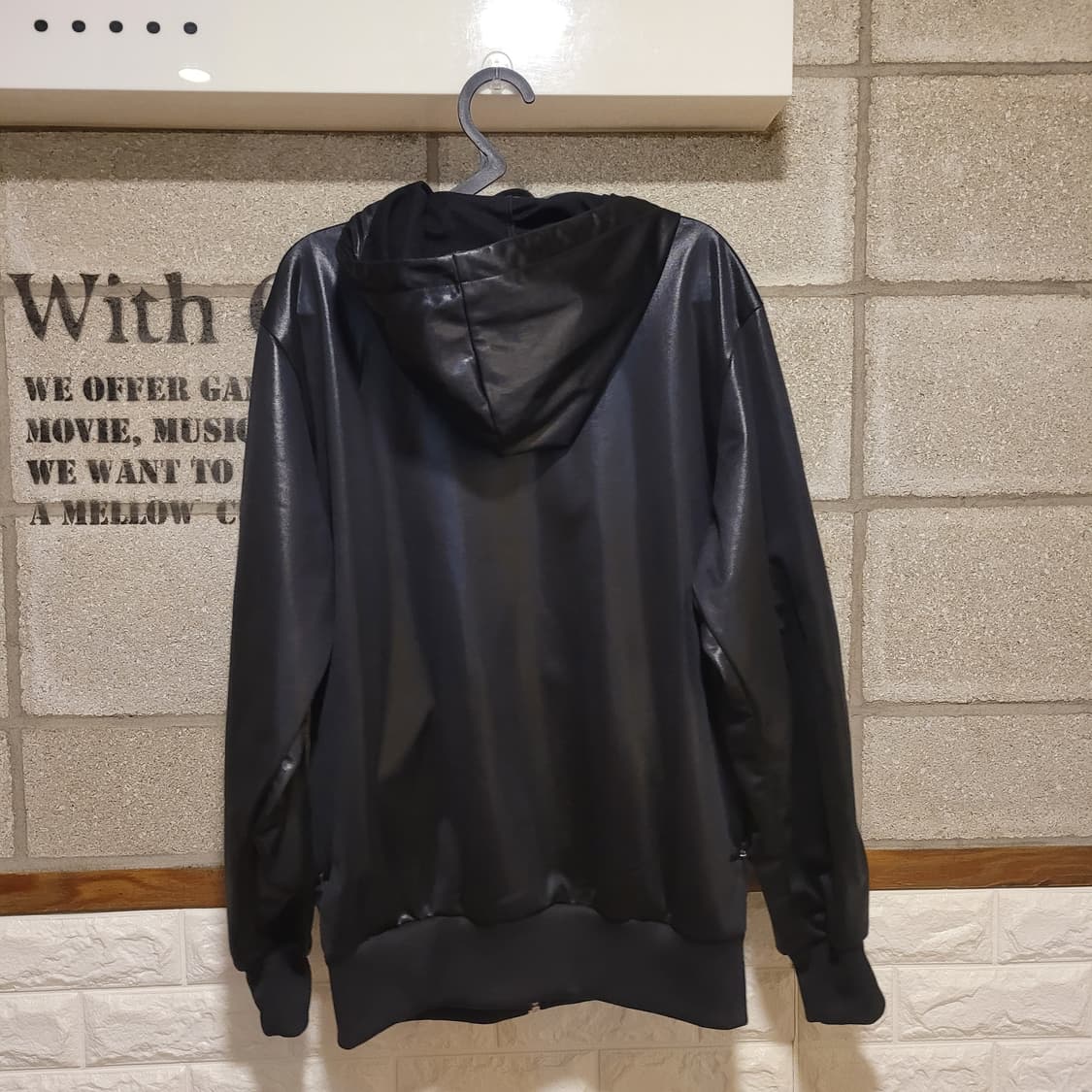 아디다스 칠레 유광 후드 져지 S 상품이미지2