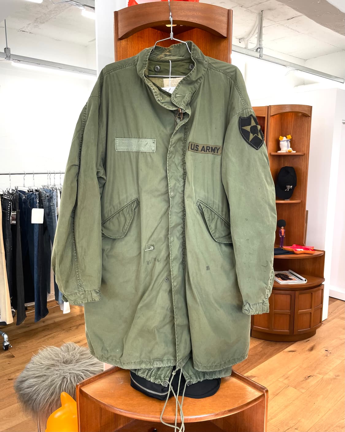 [M] 80s 피쉬테일 파카 상품이미지1