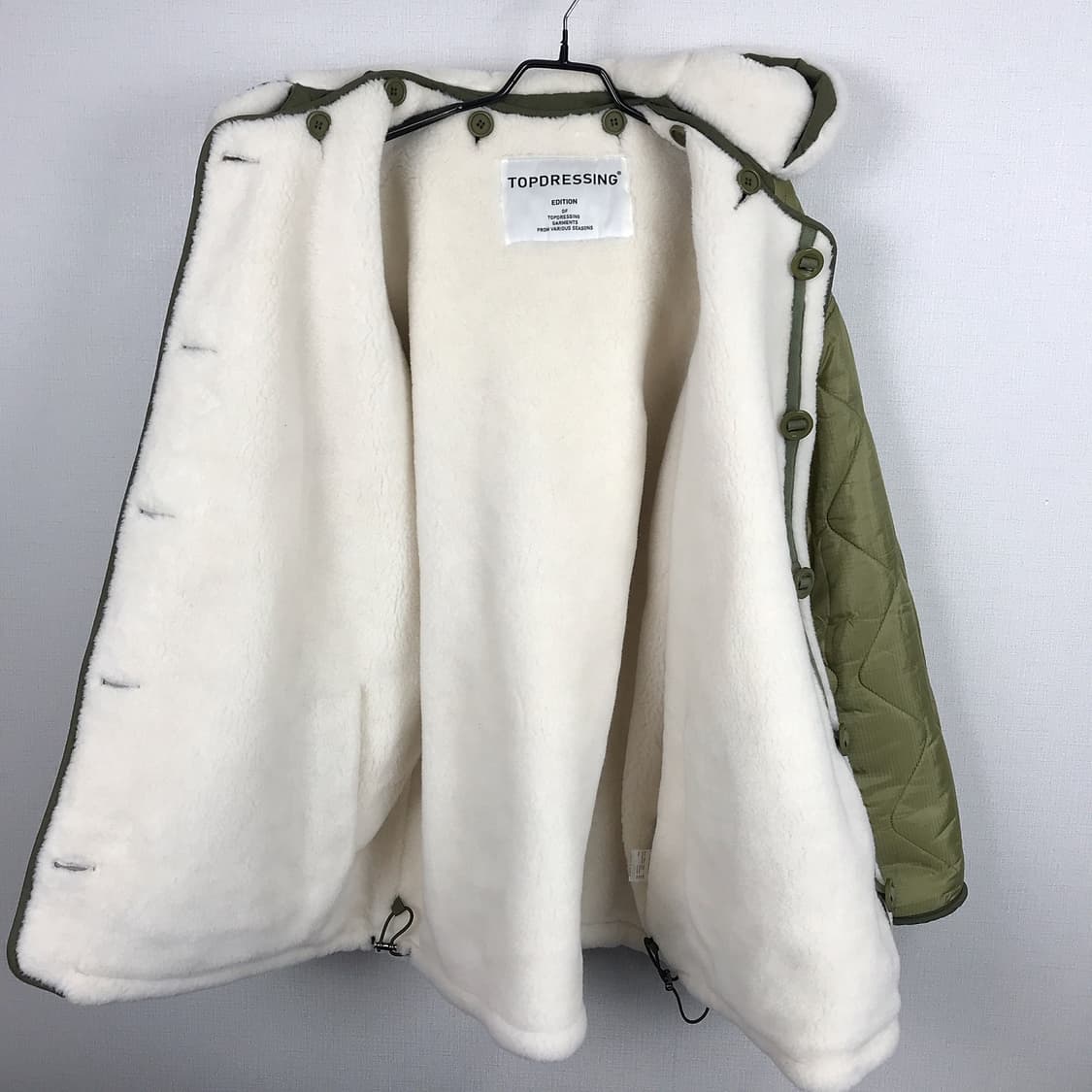 탑드레싱 오버핏 퀼팅 깔깔이 여성 겨울 점퍼 상품이미지6