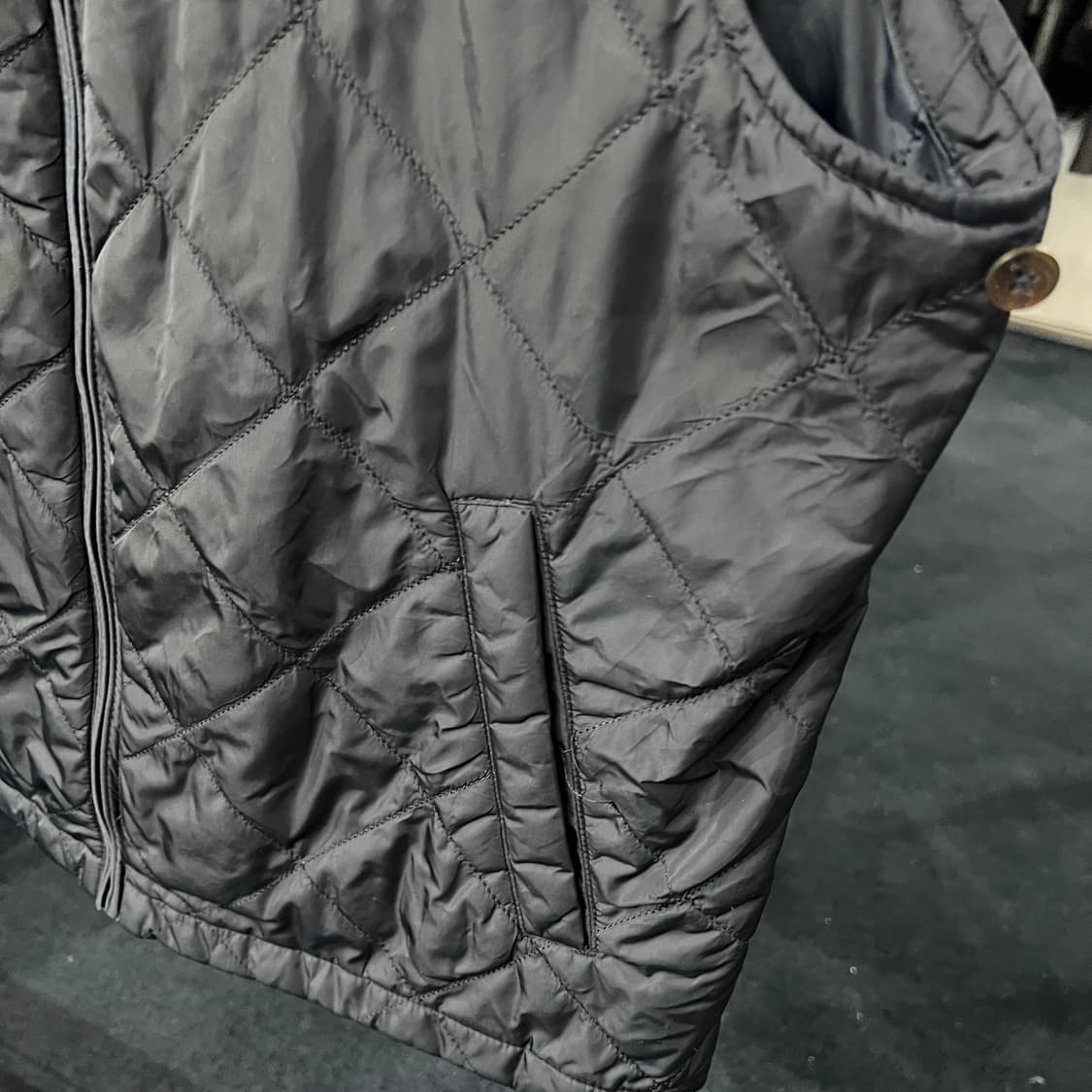 [100] 헨리코튼 퀼팅 조끼 상품이미지5