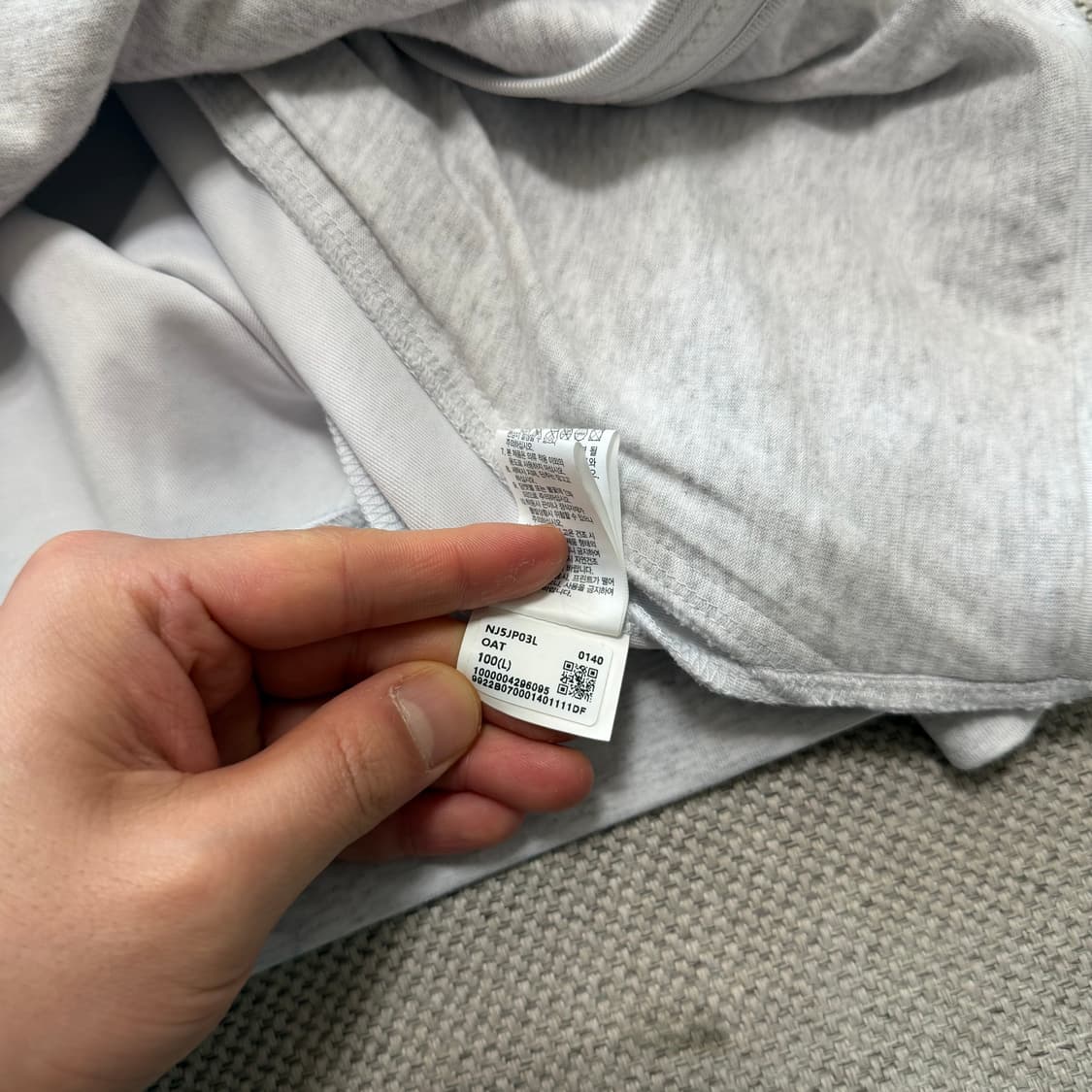 노스페이스 화이트라벨 후드집업 상품이미지7