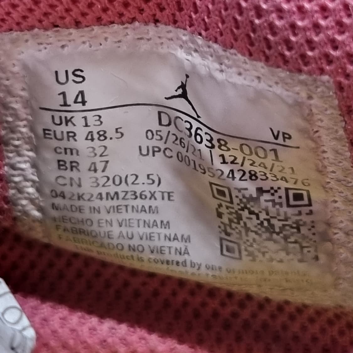 나이키 조던 와이낫제로5 농구화320 상품이미지6