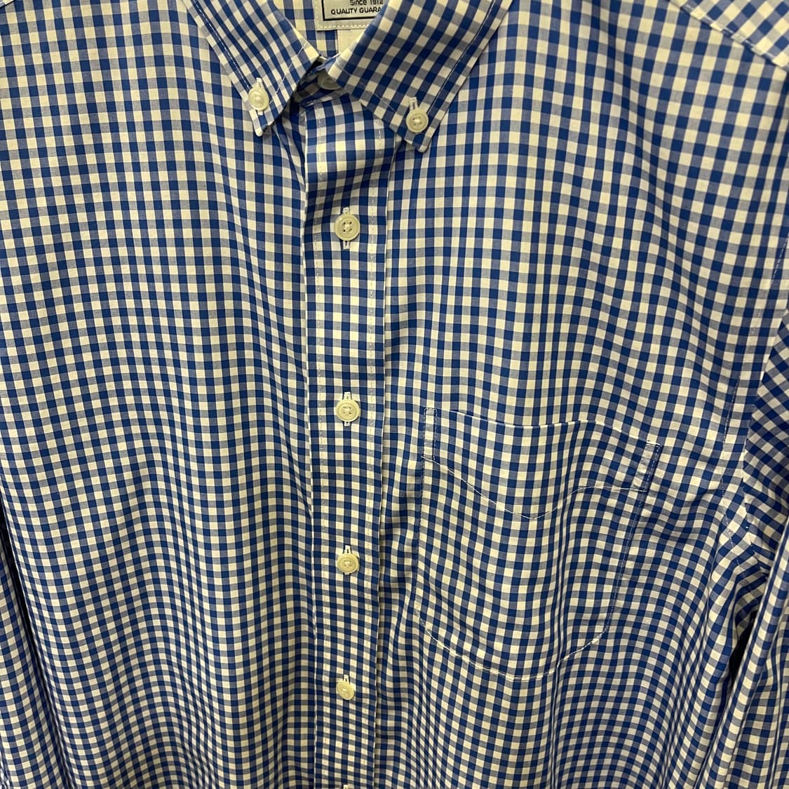 엘엘빈 고방체크 셔츠 상품이미지3