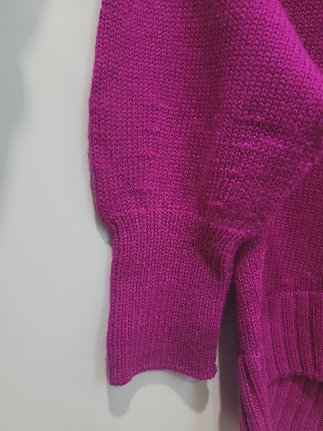 JPN 아스트라엣 ASTRAET 울100 돌먼 슬리브 니트 프리사이즈 상품이미지4