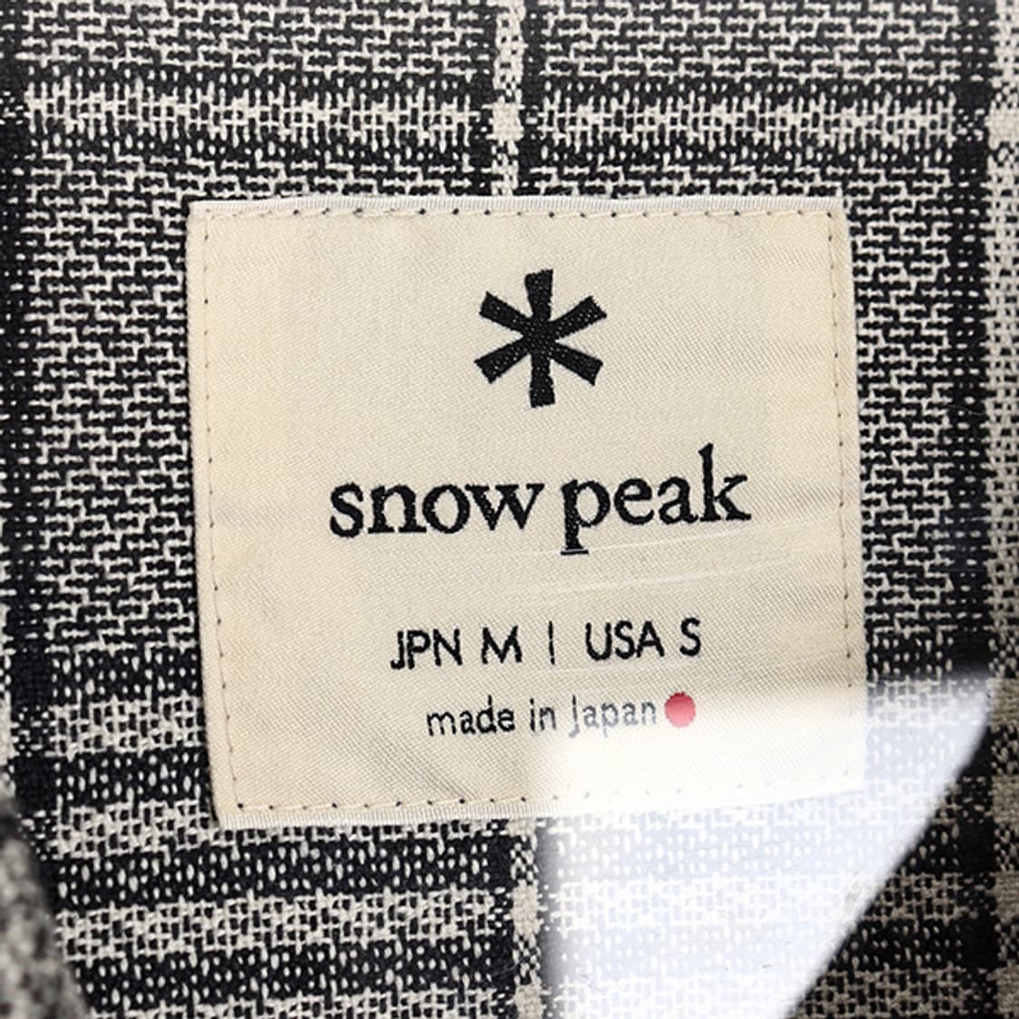 Snow peak JPN 코튼 트윌 플레드 맥코트 (M 상품이미지6