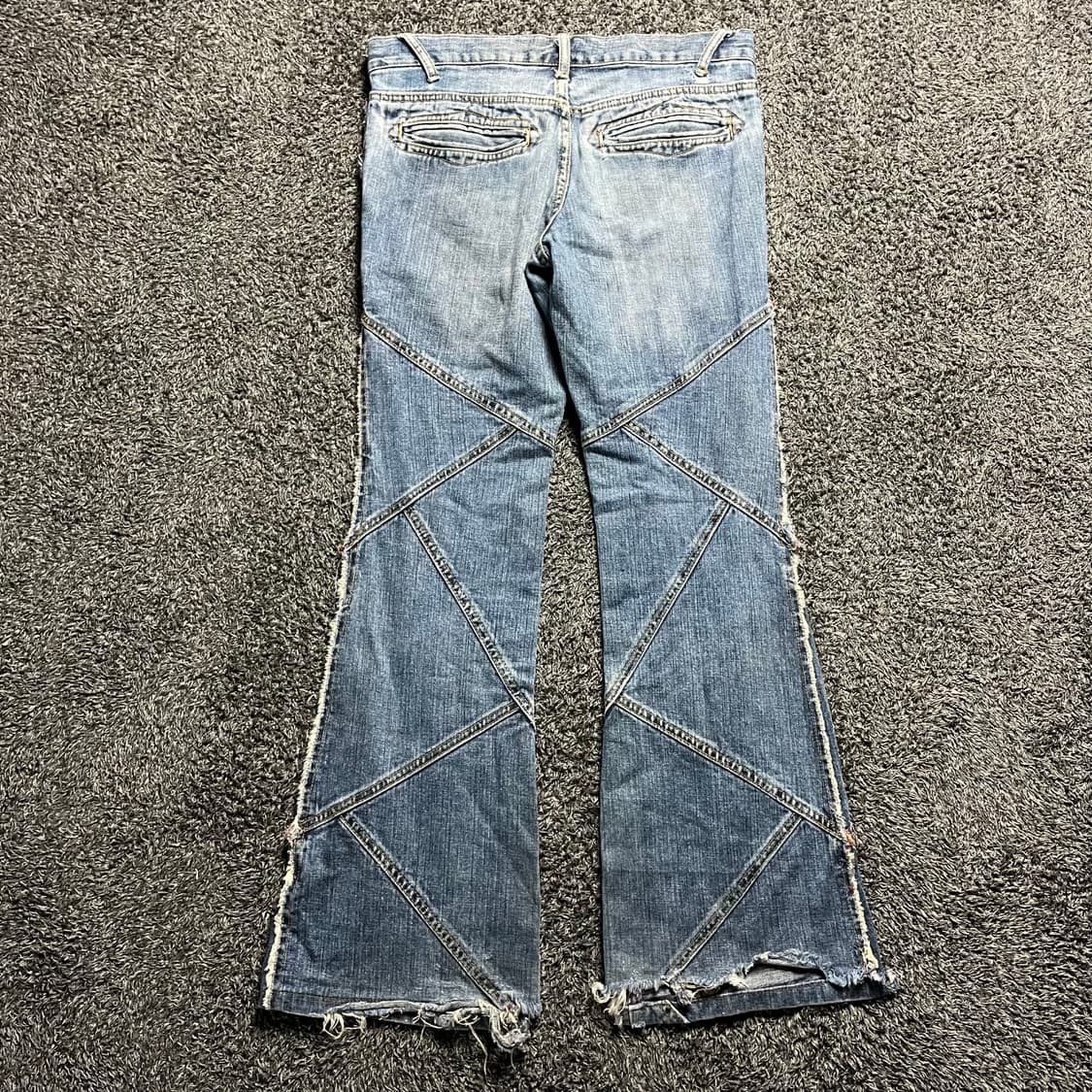 토네이도 마트 패치워크 부츠컷 진 상품이미지4