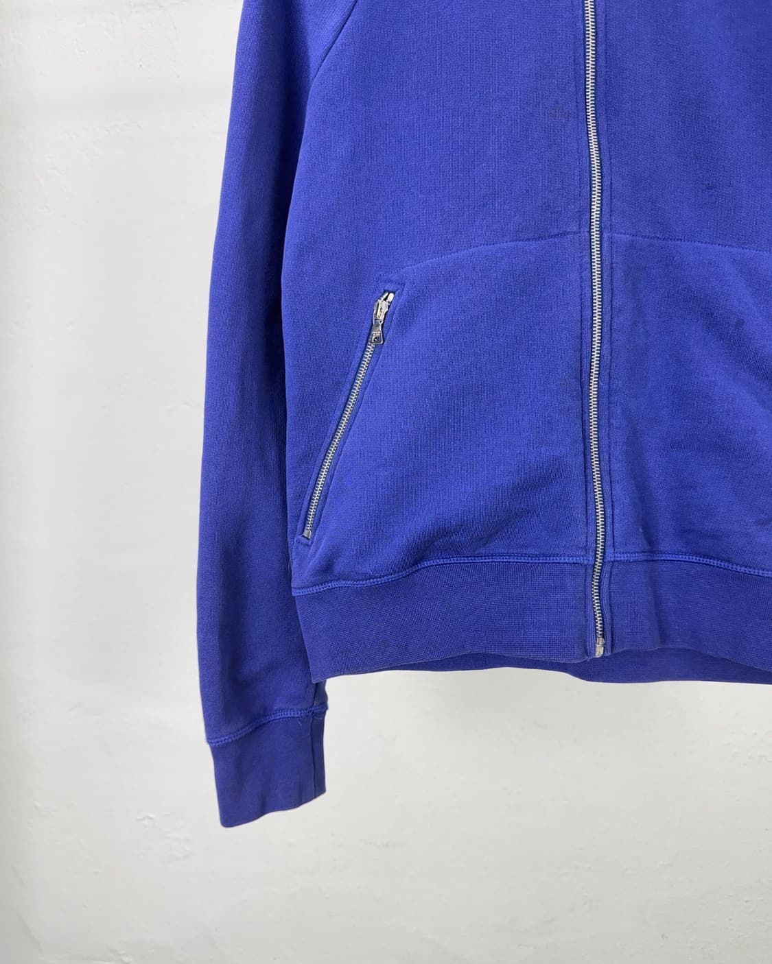 프라다 블루 바이올렛 집 라인 후디 집업 자켓 상품이미지4