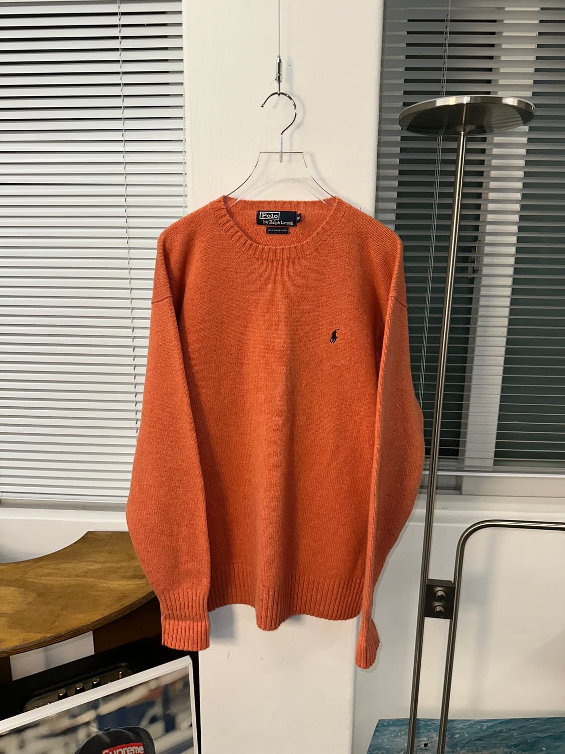 폴로랄프로렌 램스울 니트 (살몬오렌지컬러)L 상품이미지2