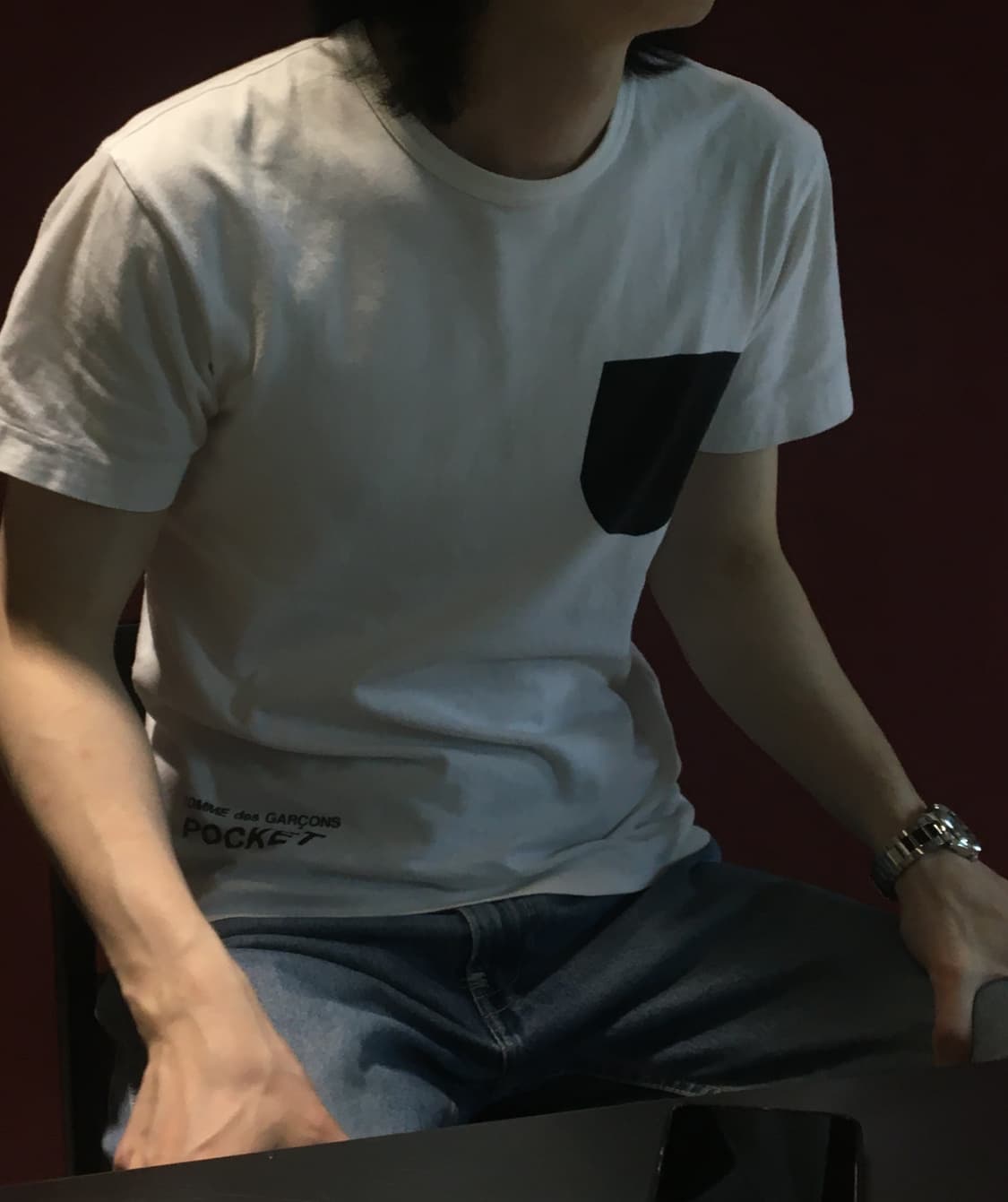 꼼데가르송 포켓 그래픽 티셔츠 상품이미지1