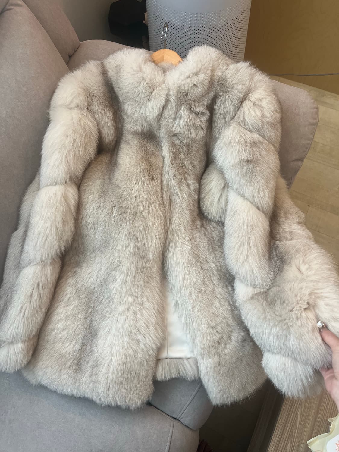 사가폭스 퍼자켓 sagafox 리얼퍼코트 상품이미지2