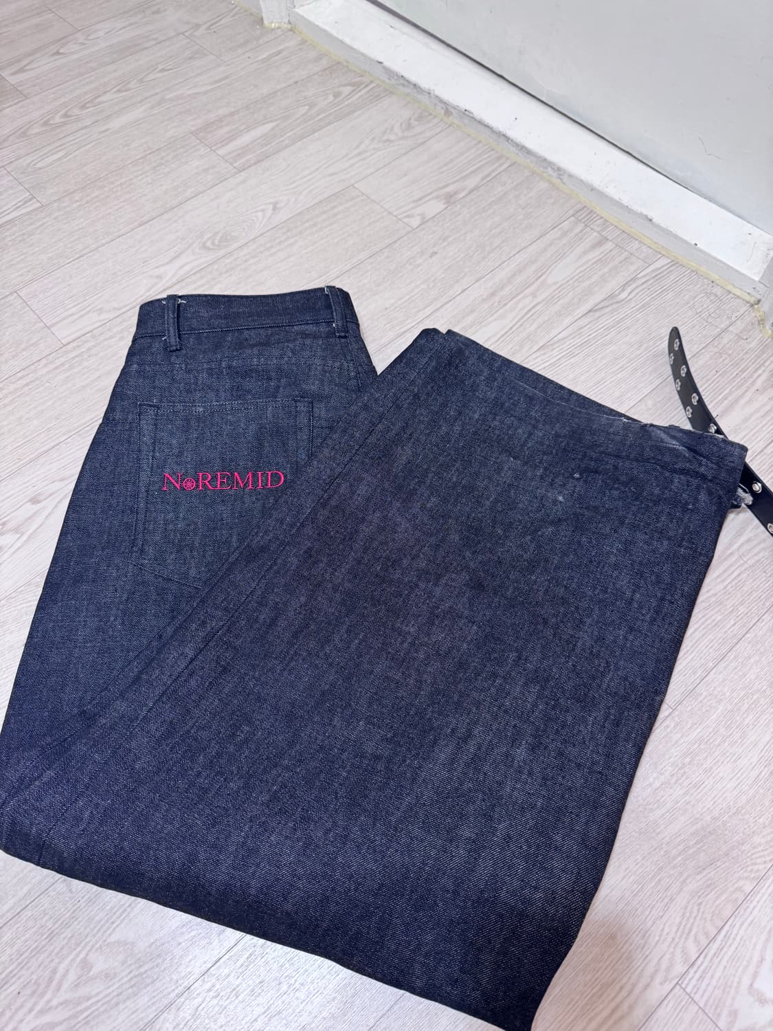 Noremid 리짓 데님 팬츠 red 상품이미지6