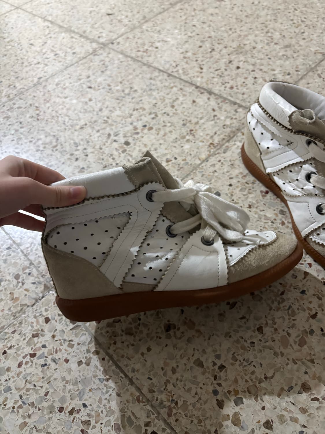 이자벨마랑 베티 바비 하이탑 스니커즈 상품이미지4