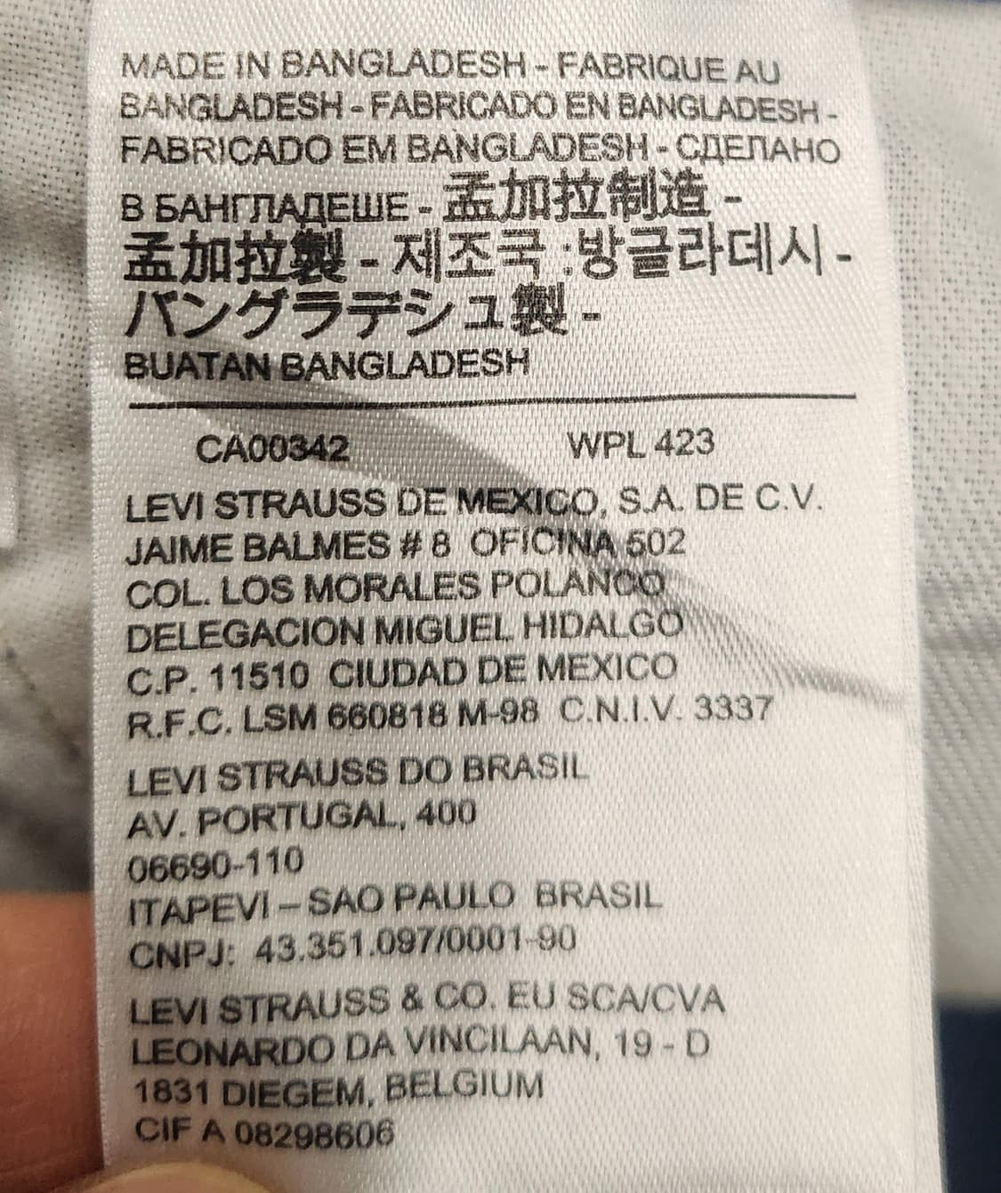 리바이스 립스탑 카고 하프 팬츠 38사이즈 상품이미지6