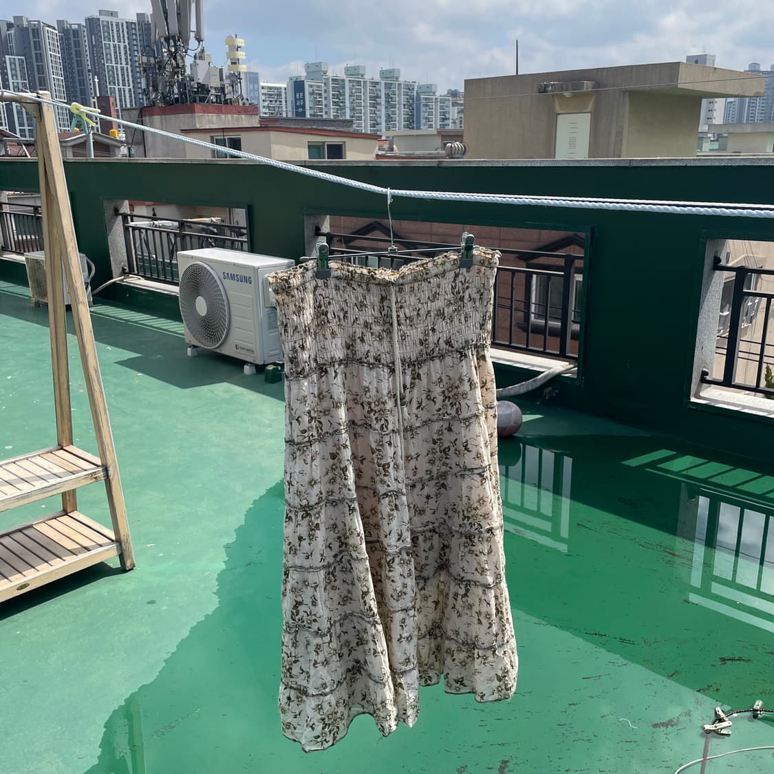 모리걸 잔꽃 스커트 상품이미지3