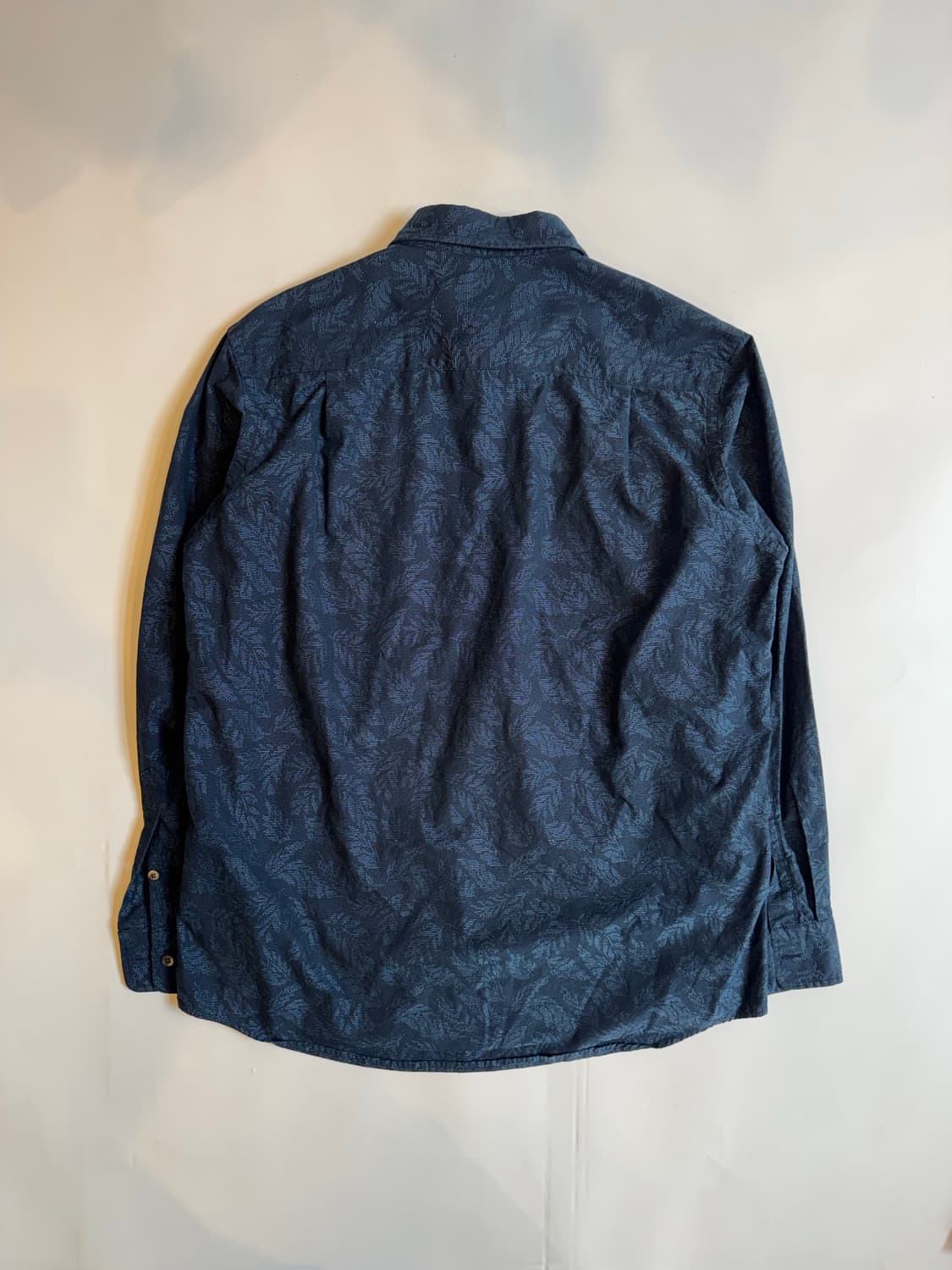 Takeo Kikuchi Navy Patterned Shirt 상품이미지3